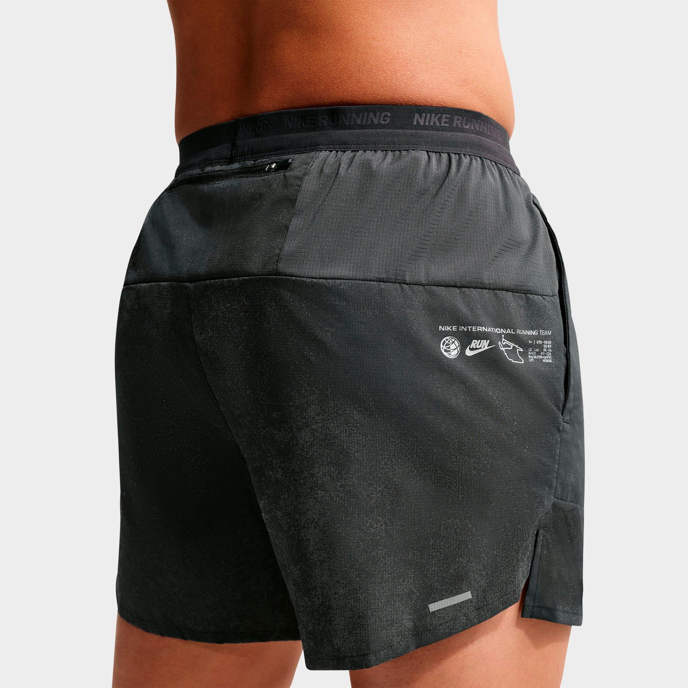 Men's Nike Stride 5" Brief-Lined Reflective Running Shorts