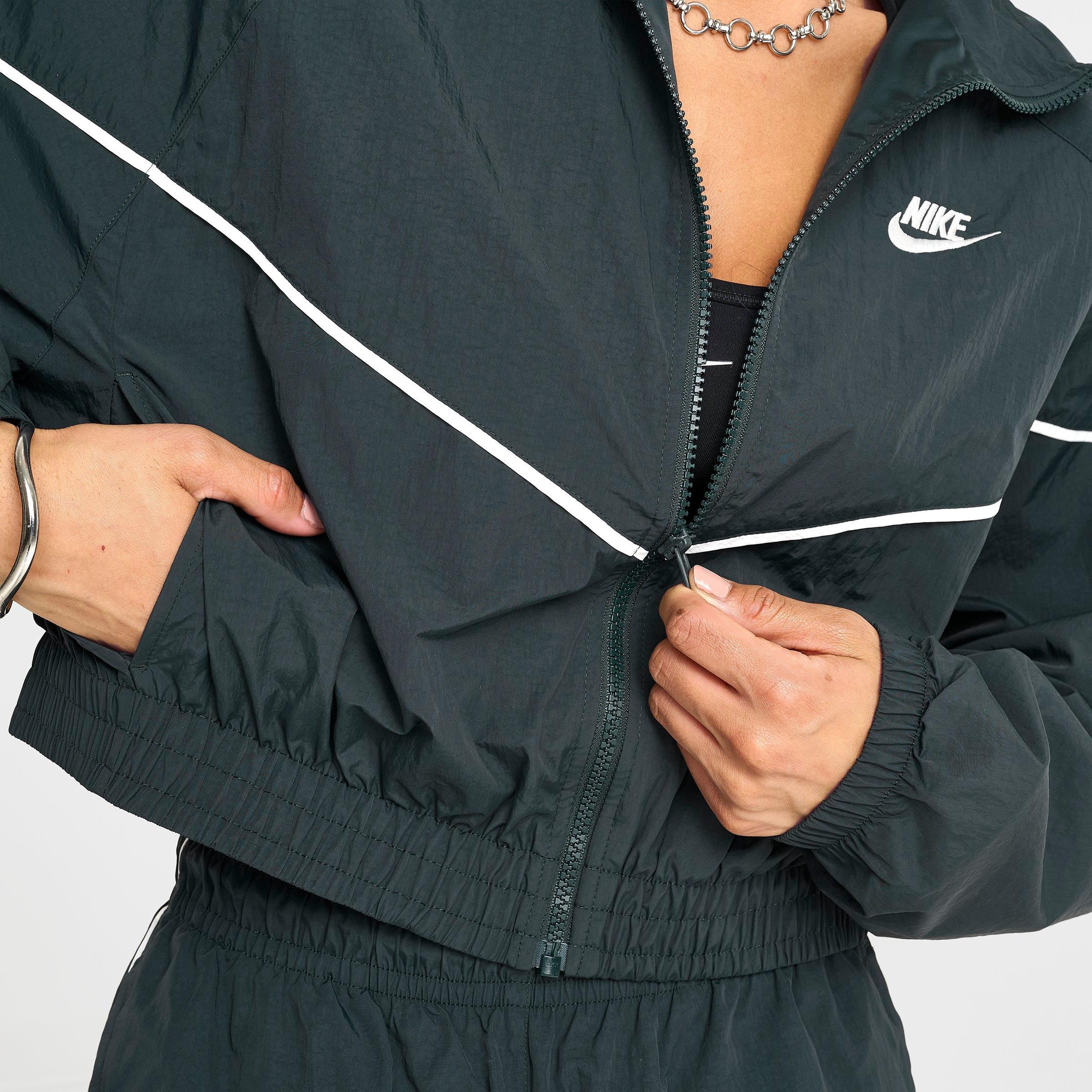 Women's Nike Sportswear Windrunner Crop Woven Jacket
