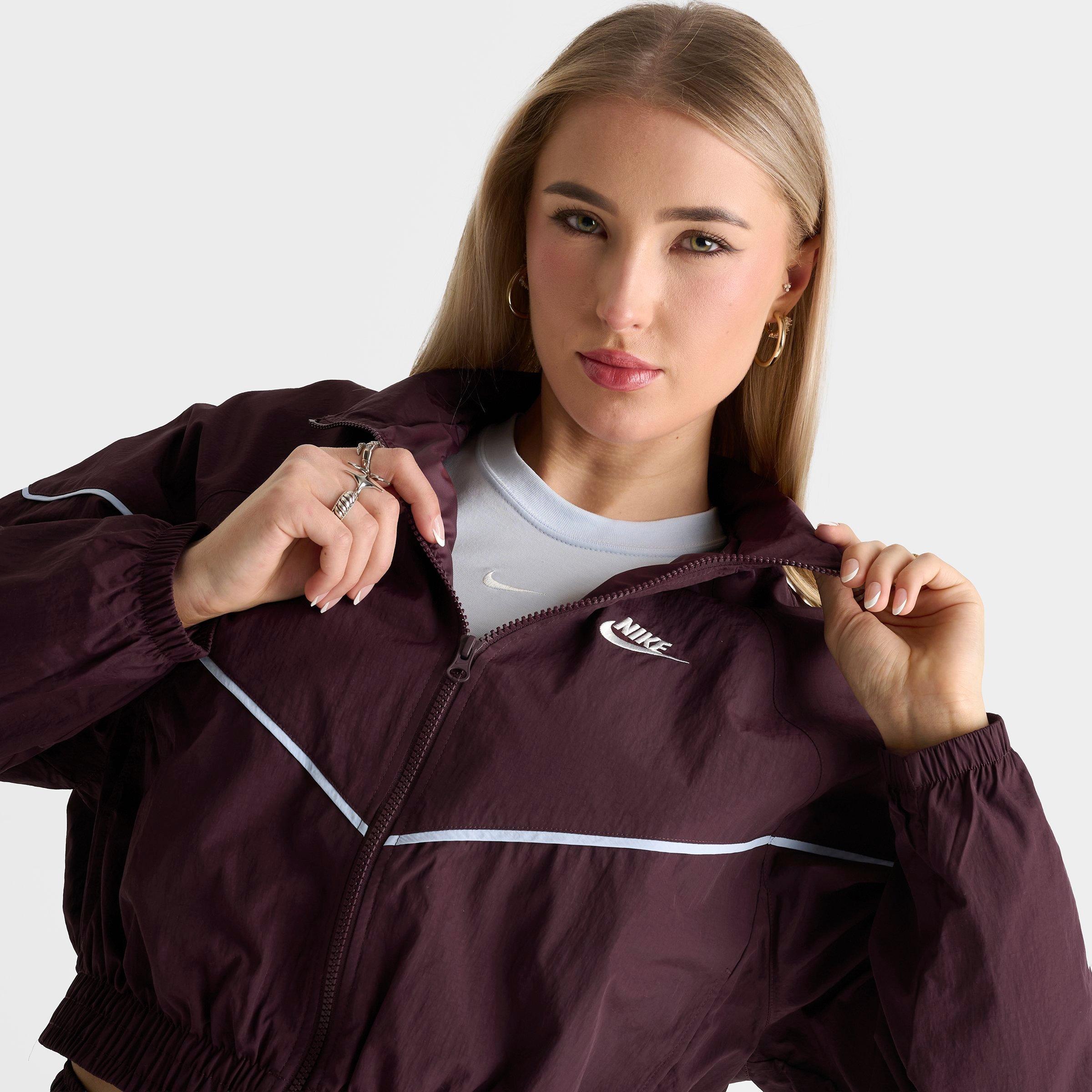 Women's Nike Sportswear Windrunner Crop Woven Jacket