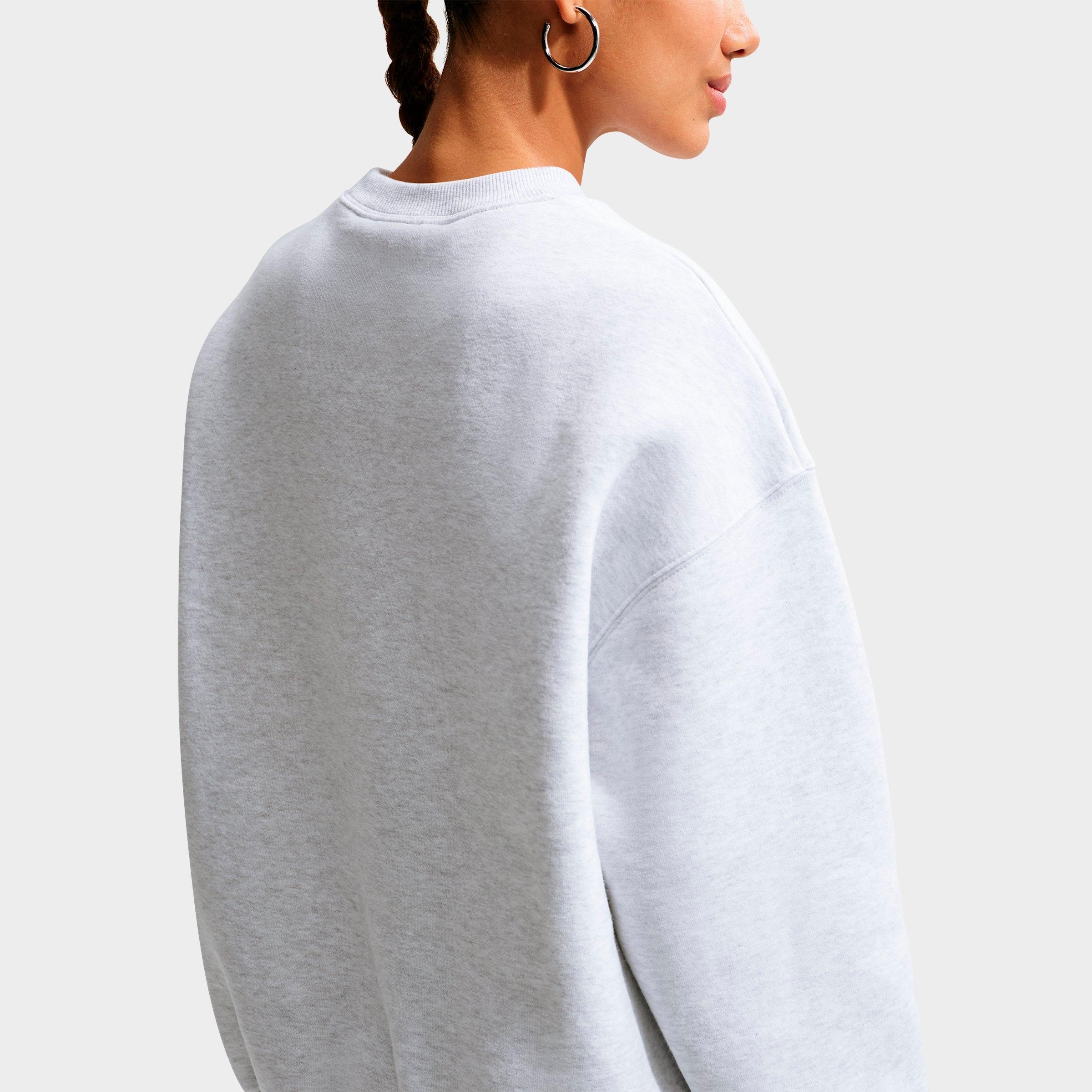 Women's Nike Studio Fleece Medium Weight Oversized Crewneck Sweatshirt