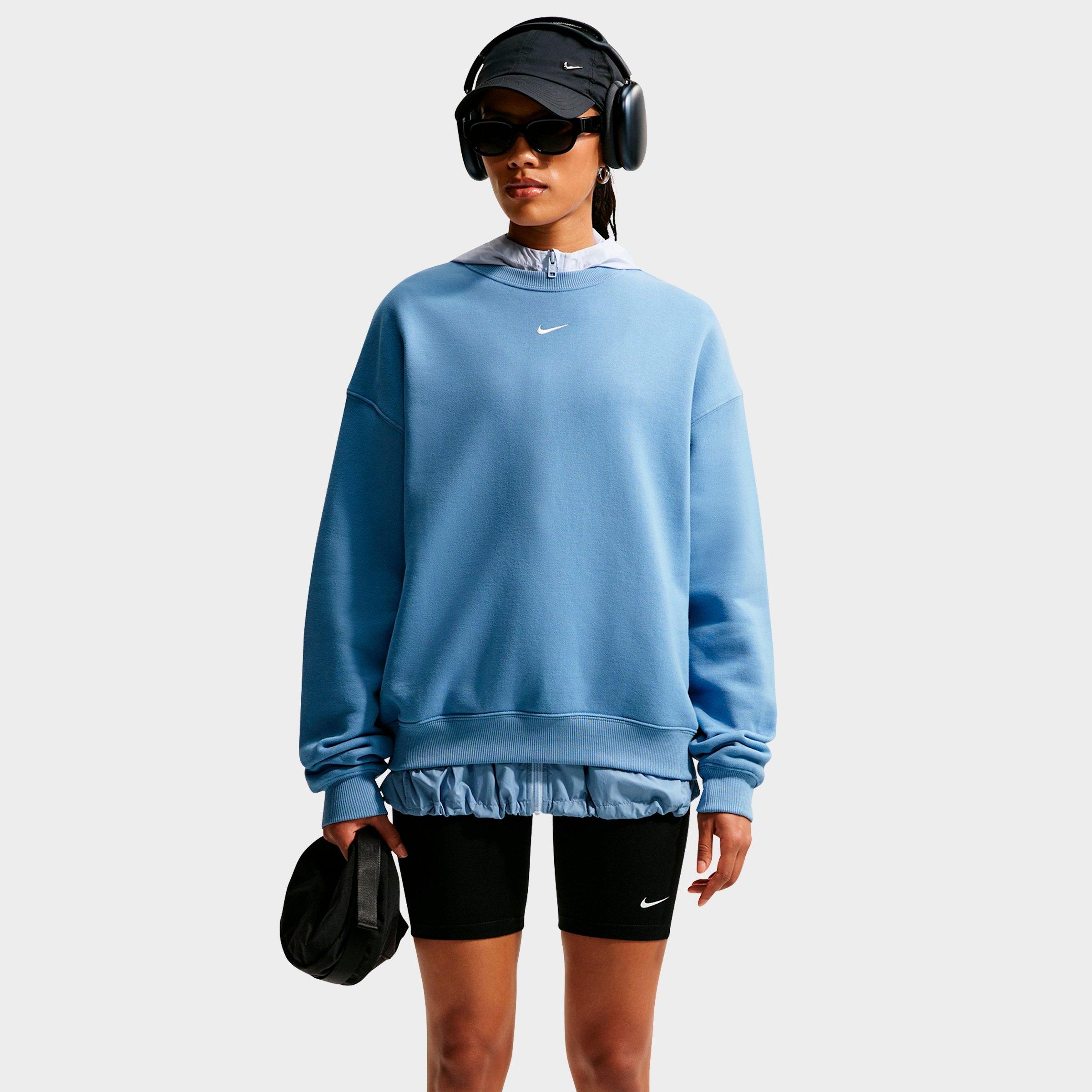 Women's Nike Studio Fleece Medium Weight Oversized Crewneck