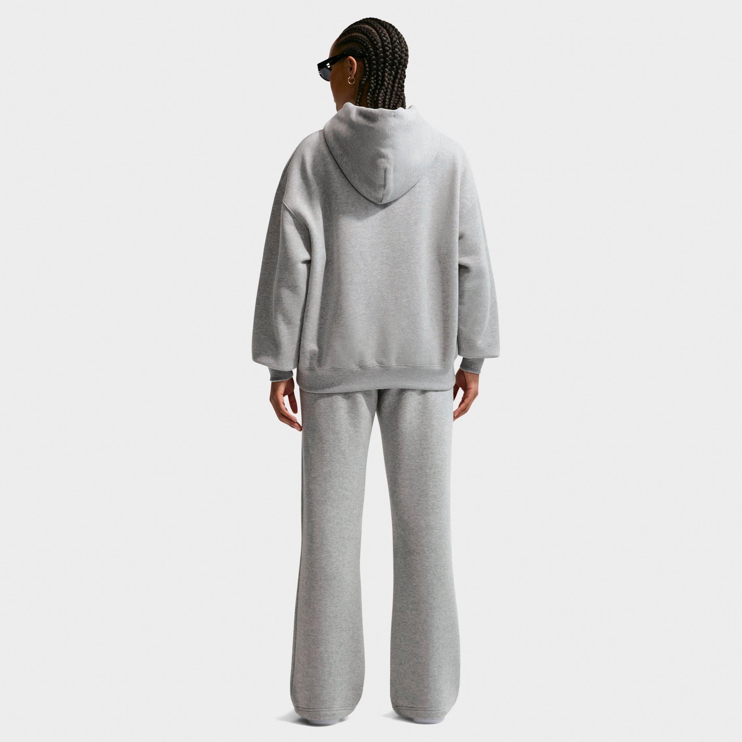 Women's Nike Studio Fleece Medium-Weight Oversized Full-Zip Hoodie