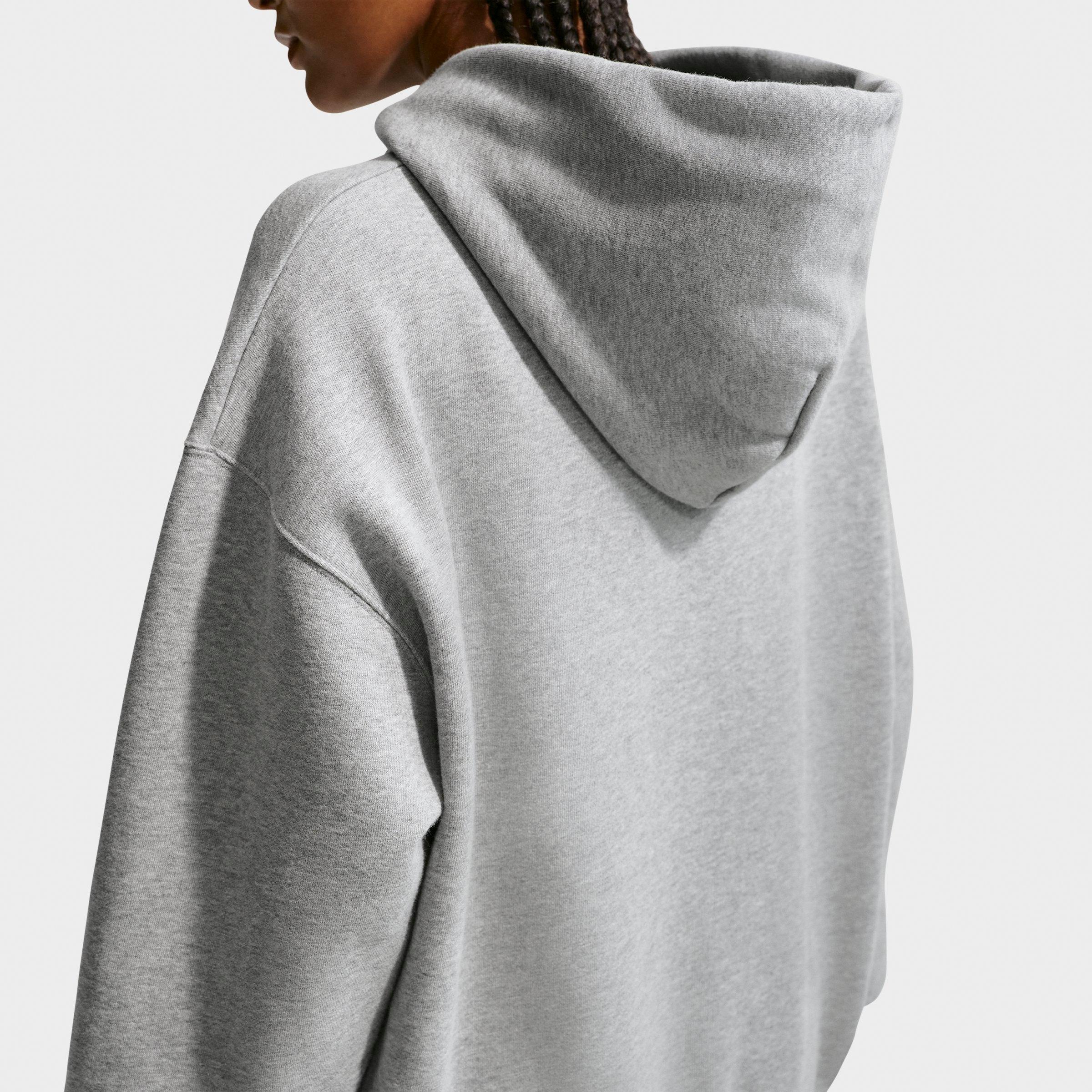 Women's Nike Studio Fleece Medium-Weight Oversized Full-Zip Hoodie
