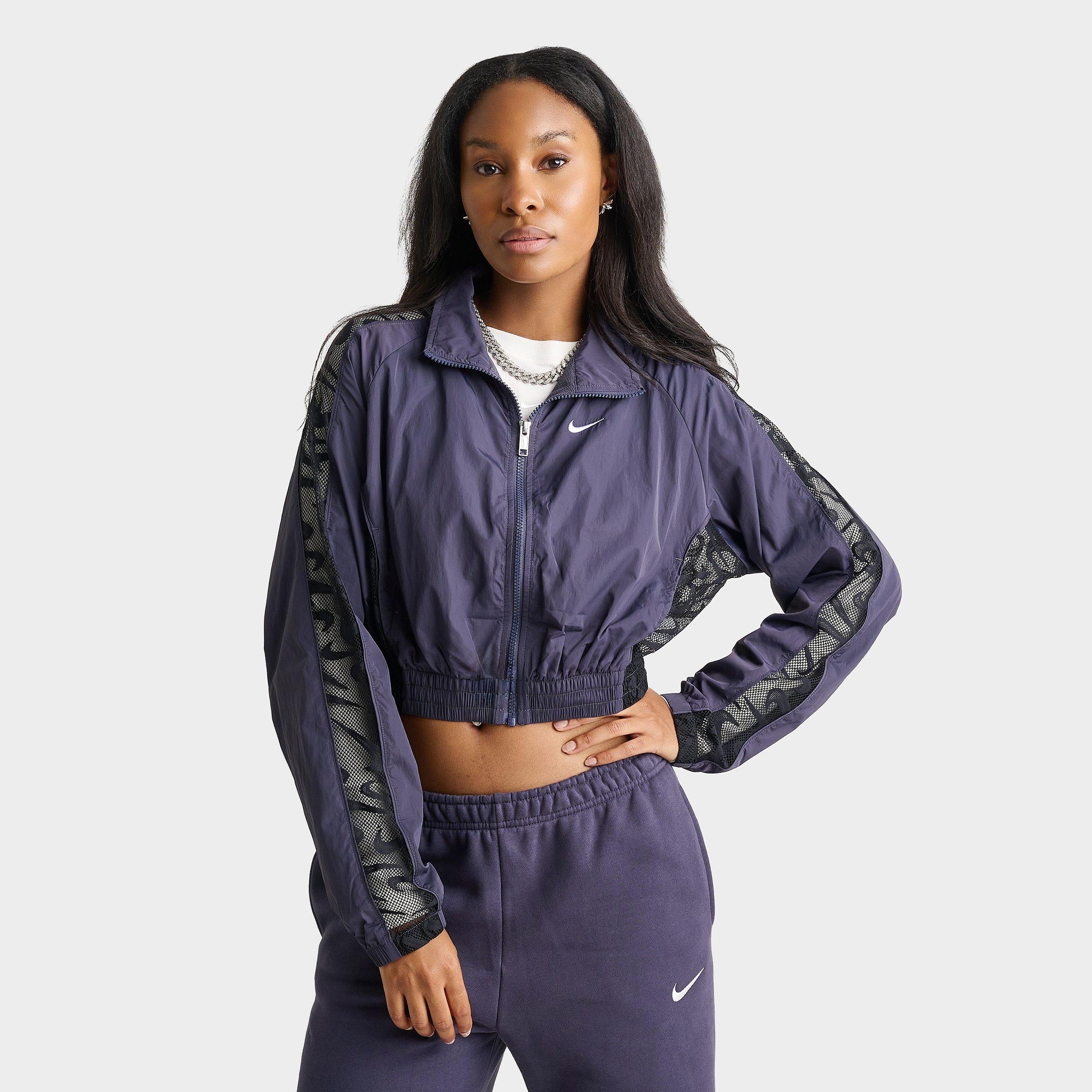 Women's Nike Sportswear Lace Cropped Full-Zip Track Jacket | JD Sports