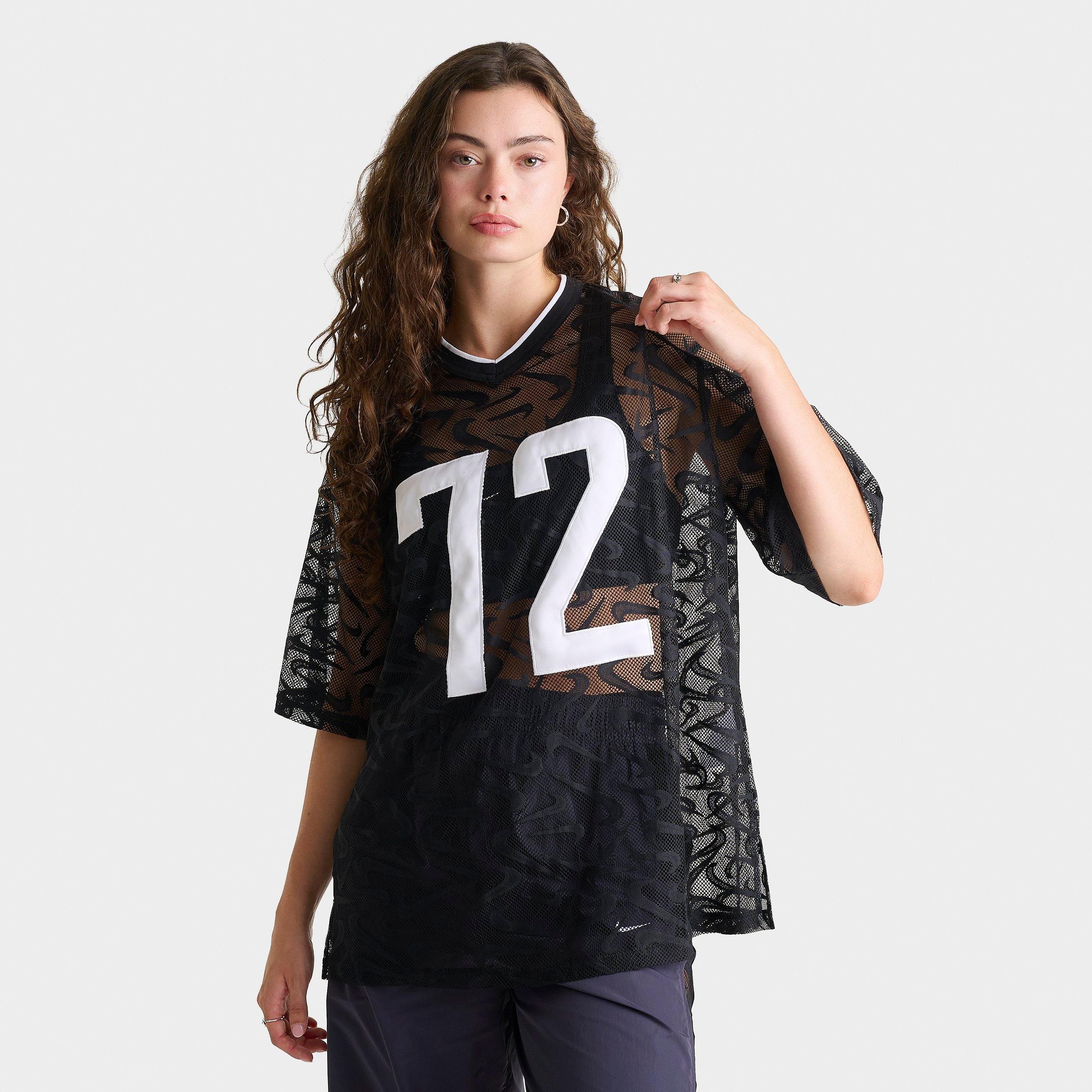 その他 Worldwide Oversized Mesh Top-XS Women's Nike Sportswear Chill Lace Oversized Jersey | JD Sports