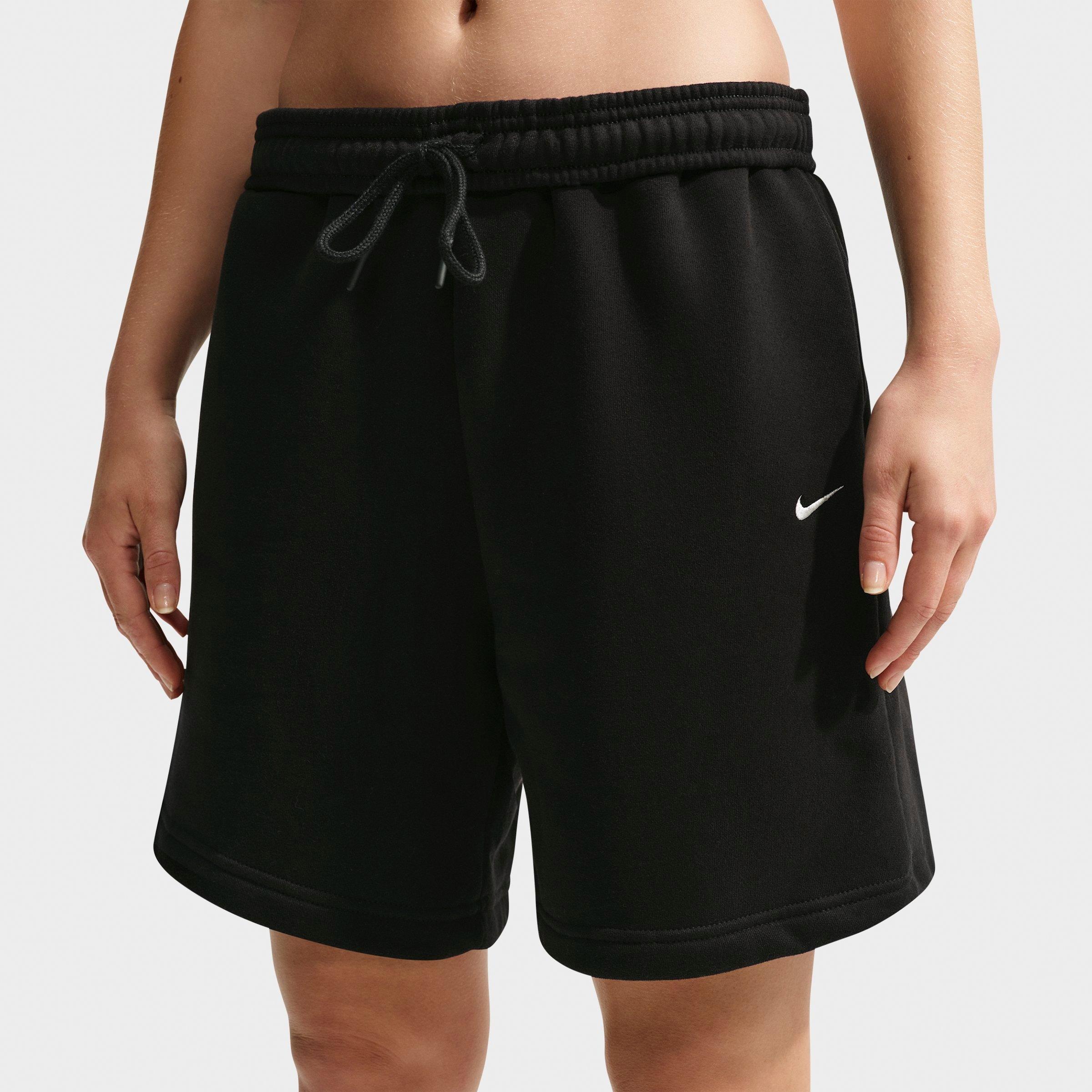 Women's Nike Studio Fleece Medium-Weight Oversized High-Rise Shorts