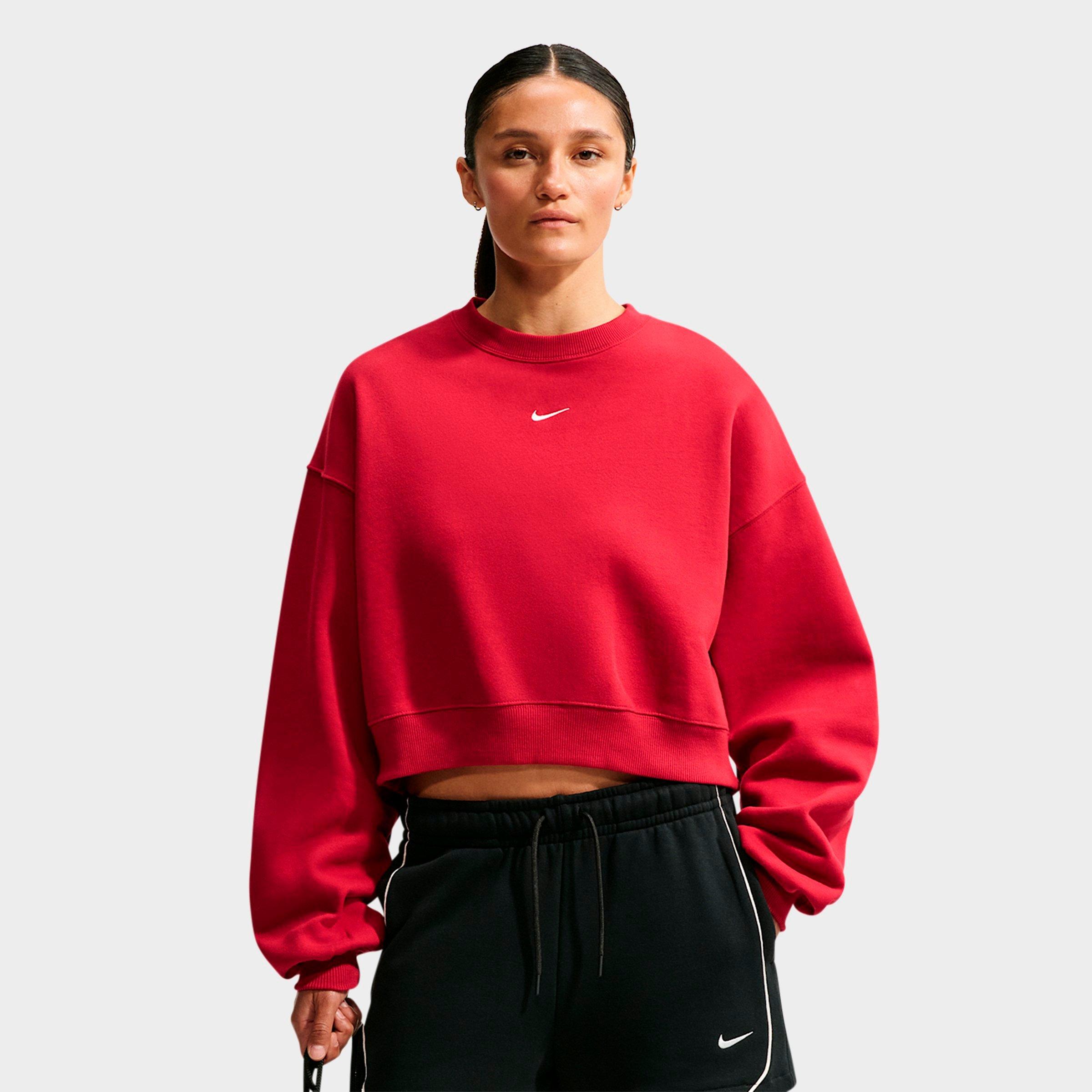 Women's Nike Studio Fleece Medium Weight Oversized Cropped
