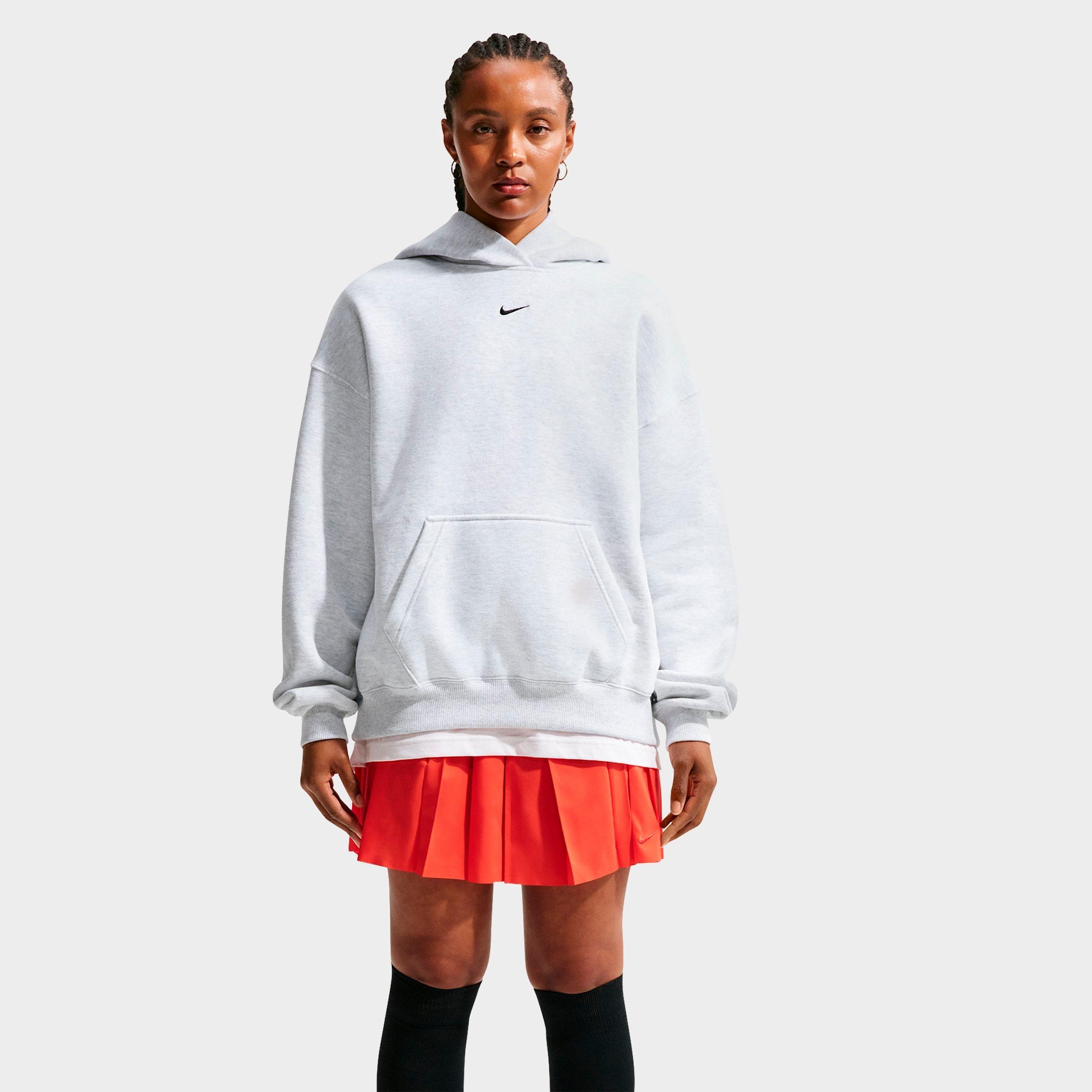 Women's Nike Studio Fleece Medium-Weight Oversized Pullover Hoodie