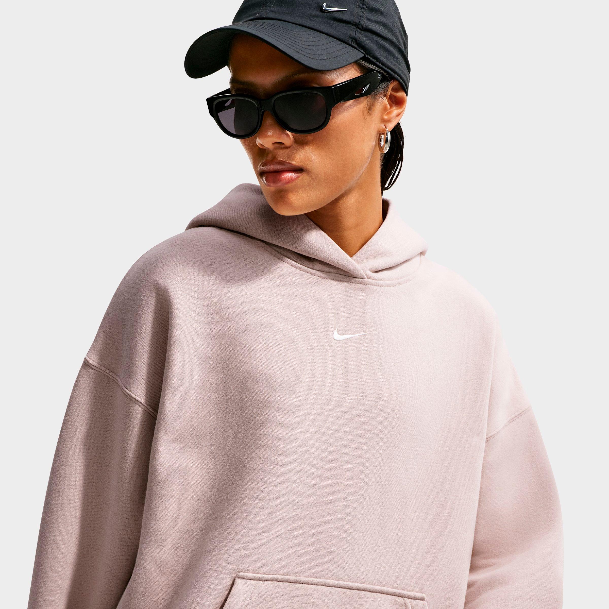 Women's Nike Studio Fleece Medium-Weight Oversized Pullover Hoodie