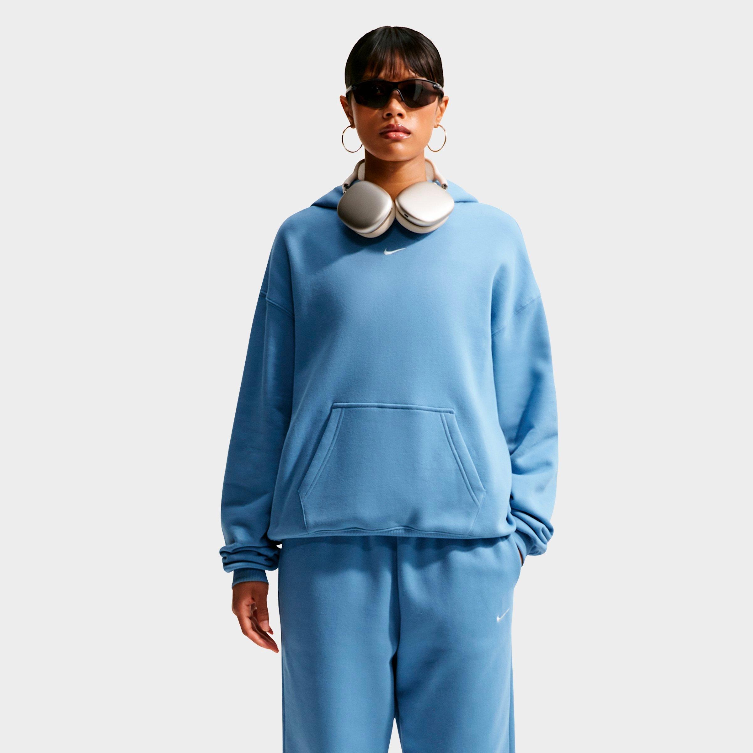 Women's Nike Studio Fleece Medium-Weight Oversized Pullover Hoodie