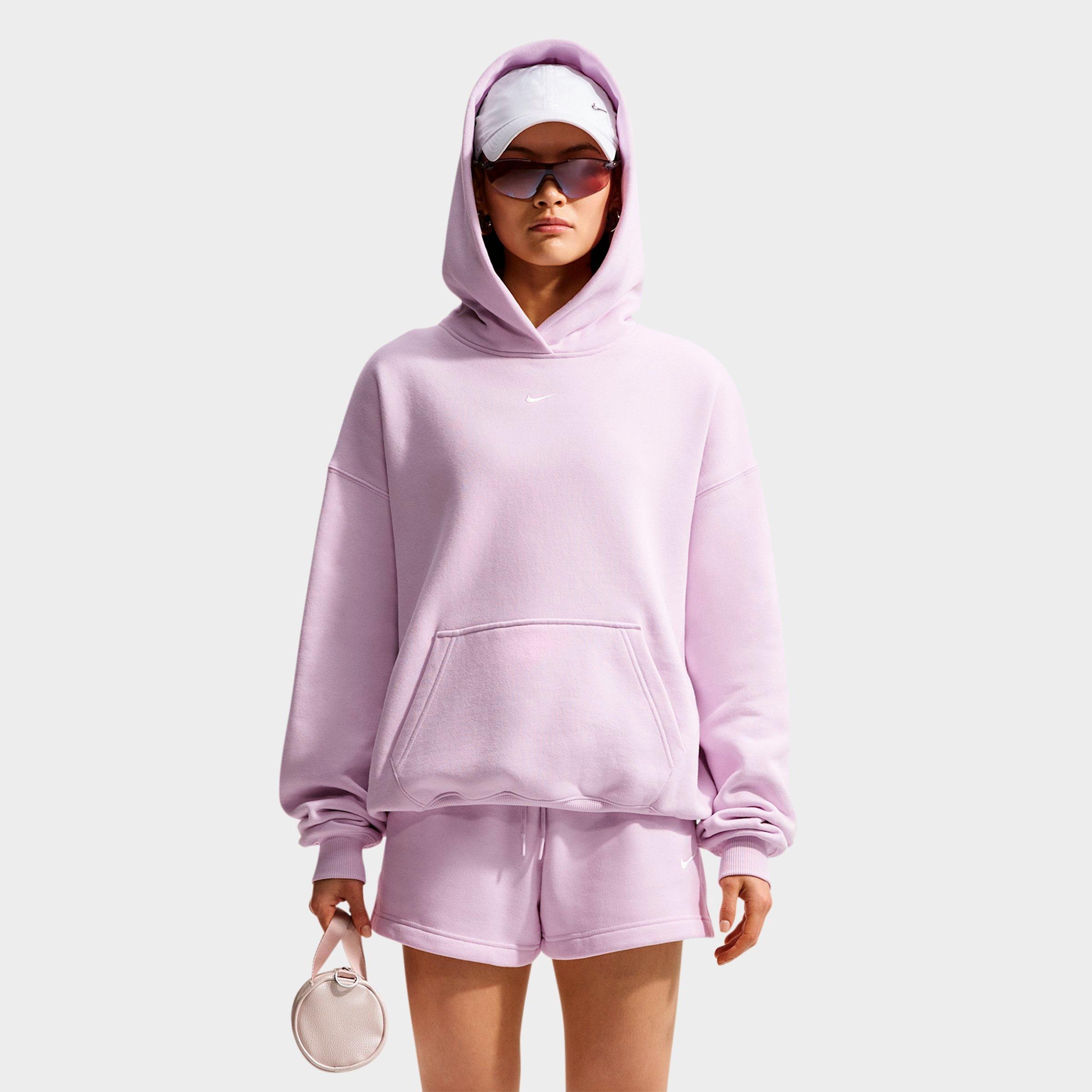 Women's Nike Studio Fleece Medium-Weight Camo Oversized Pullover Hoodie