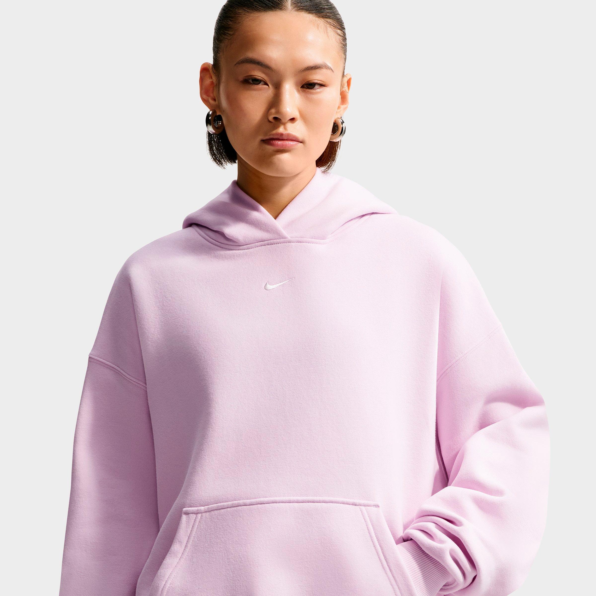 Women's Nike Studio Fleece Medium-Weight Camo Oversized Pullover Hoodie