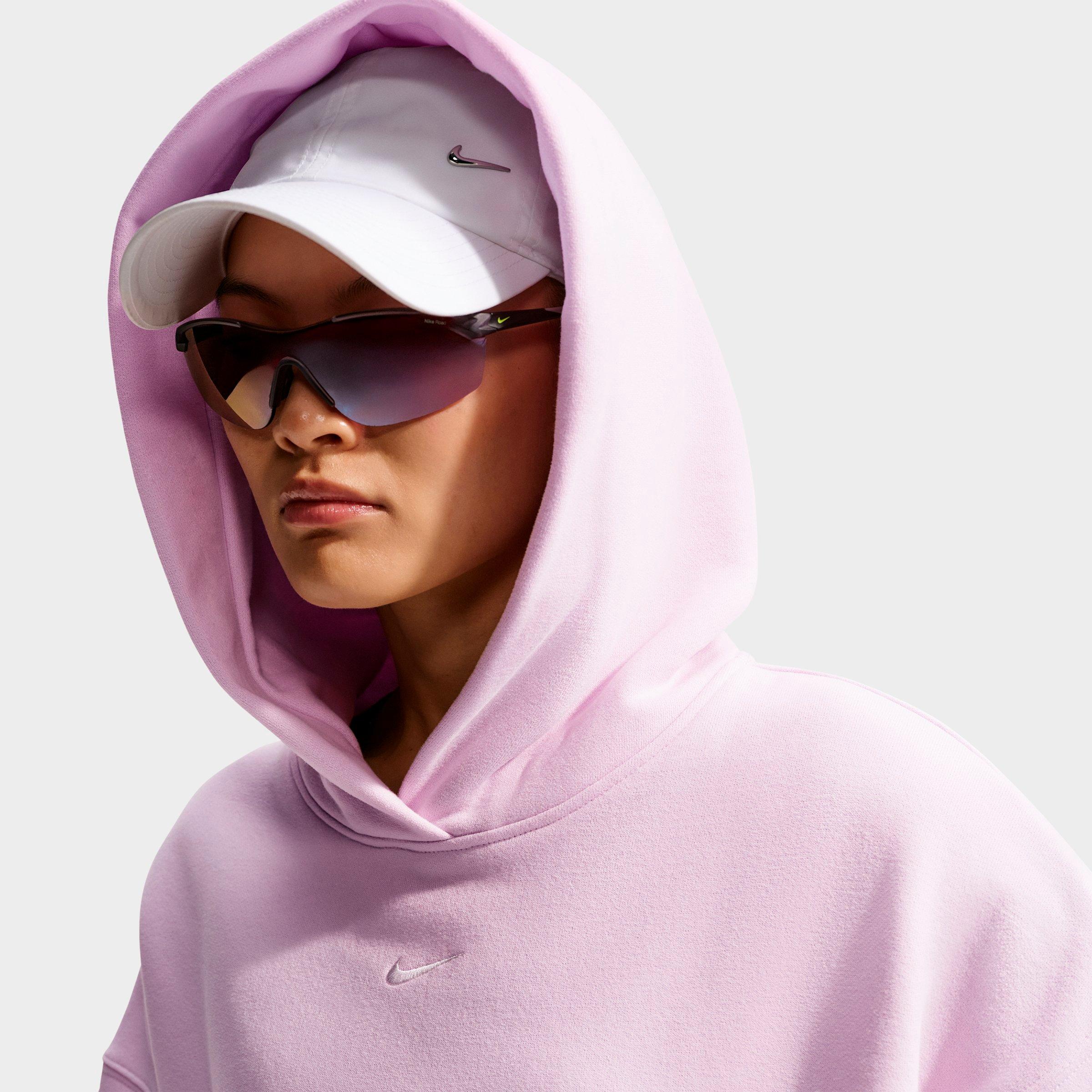 Women's Nike Studio Fleece Medium-Weight Camo Oversized Pullover Hoodie