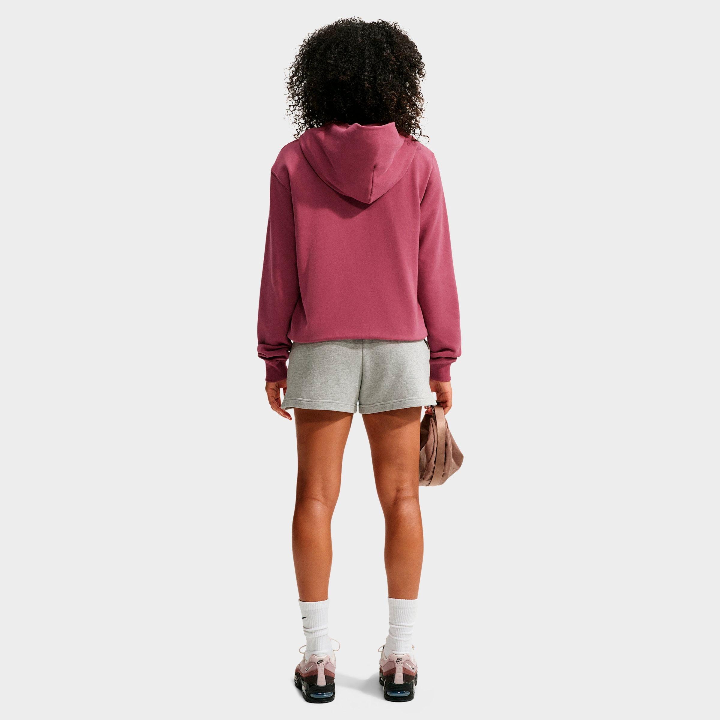 Women's Nike Studio Fleece Lightweight French Terry Pullover Hoodie