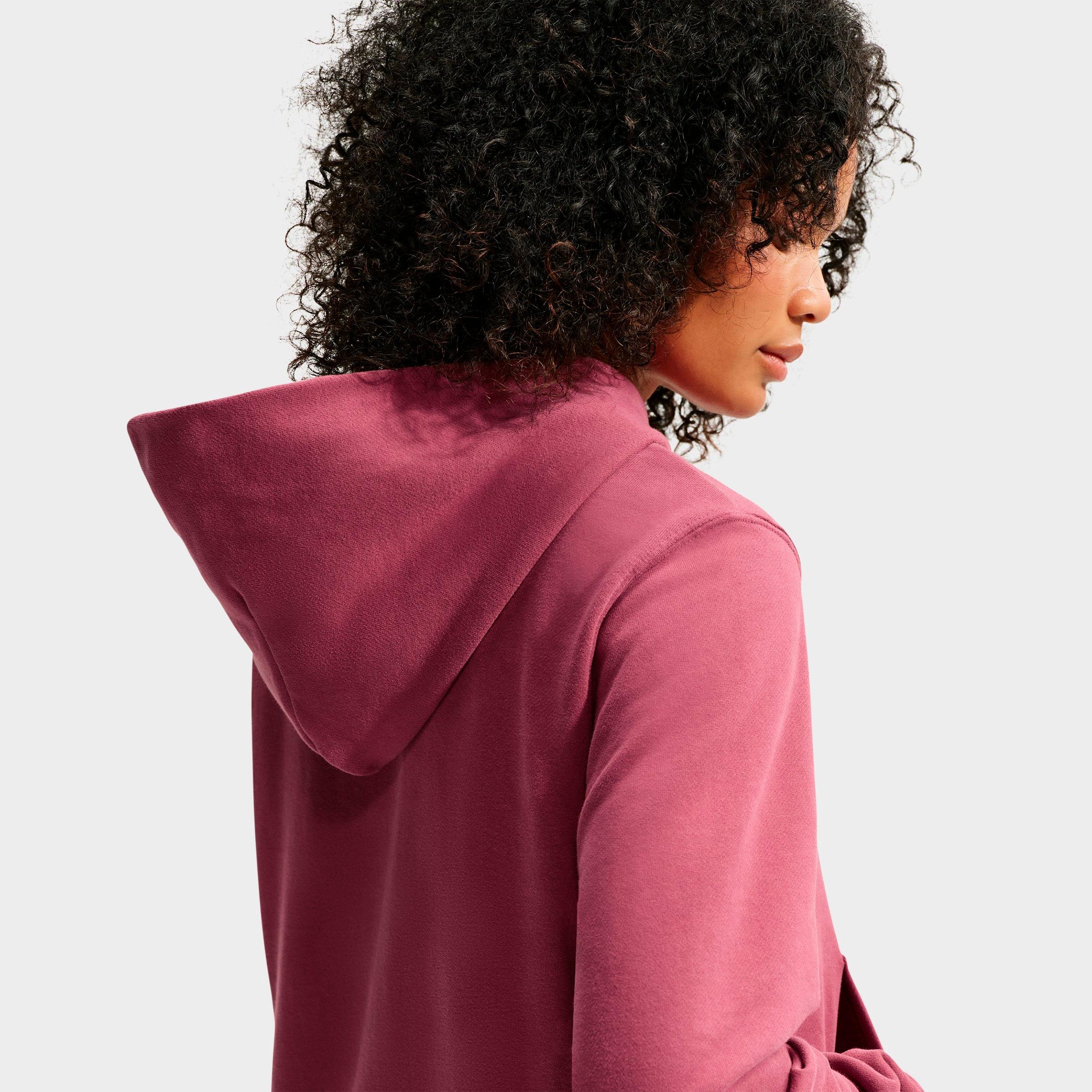 Women's Nike Studio Fleece Lightweight French Terry Pullover Hoodie