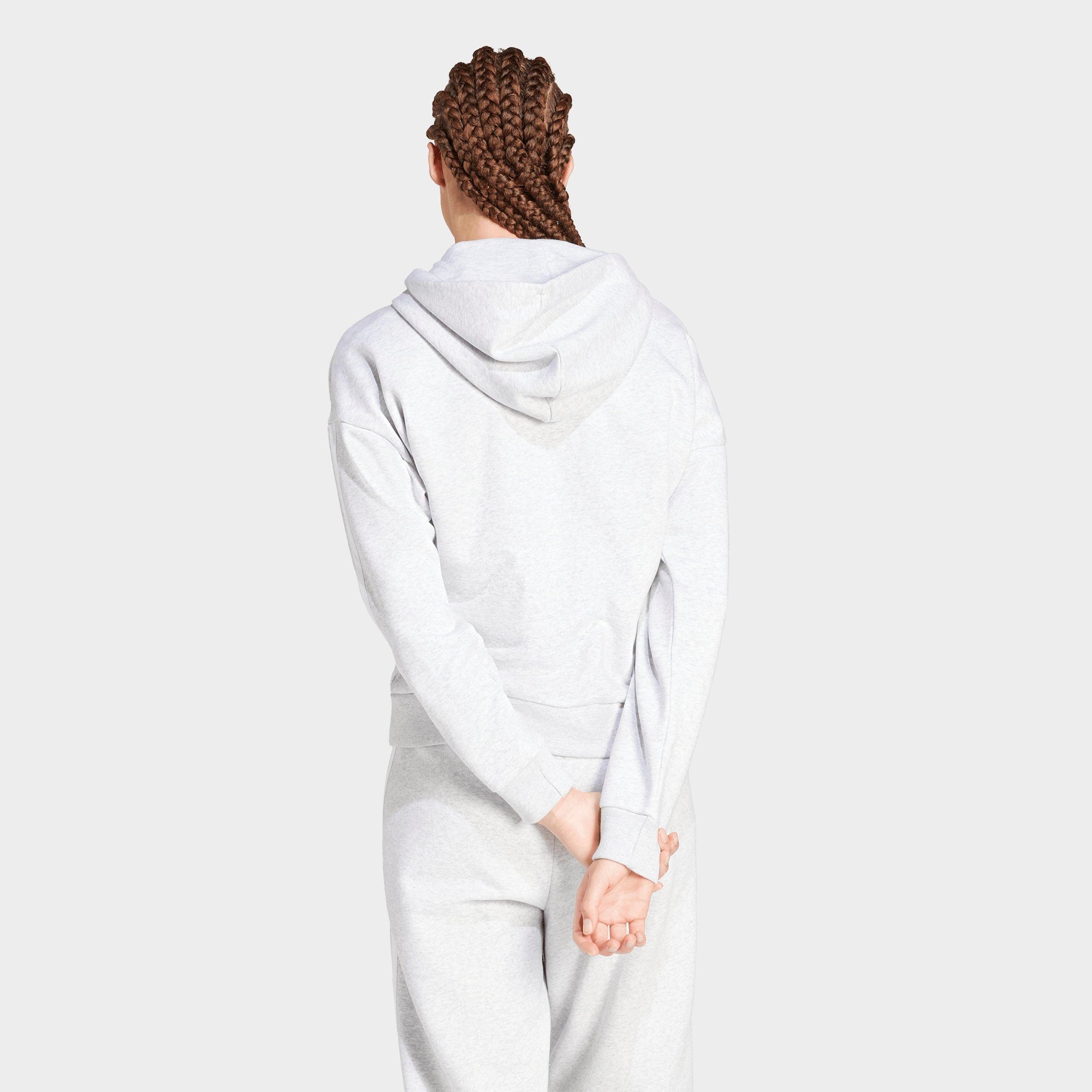 Women's adidas Sportswear Essentials 3-Stripes Full-Zip Fleece Hoodie