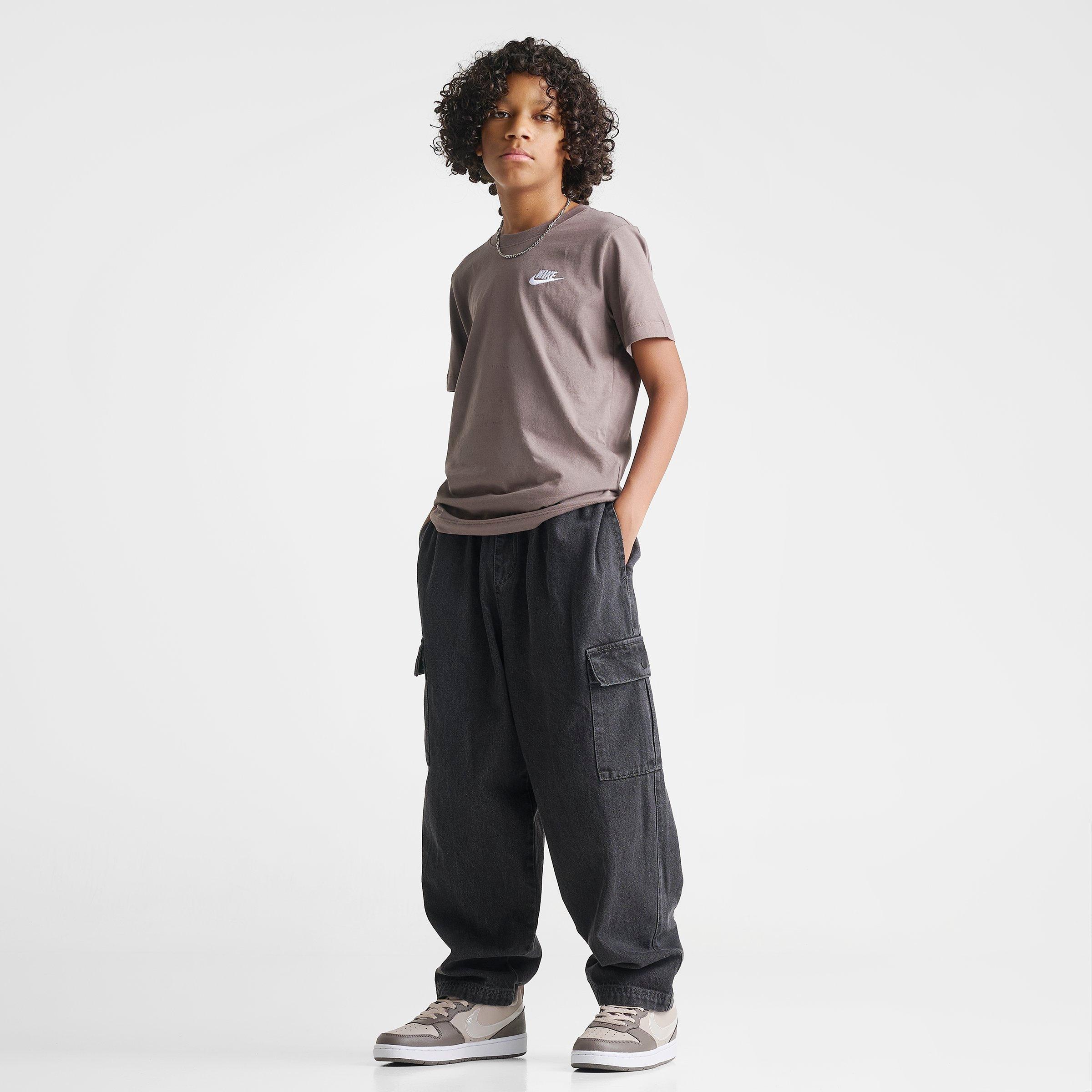 Big Kids' Nike Sportswear Collection Denim Cargo Pants
