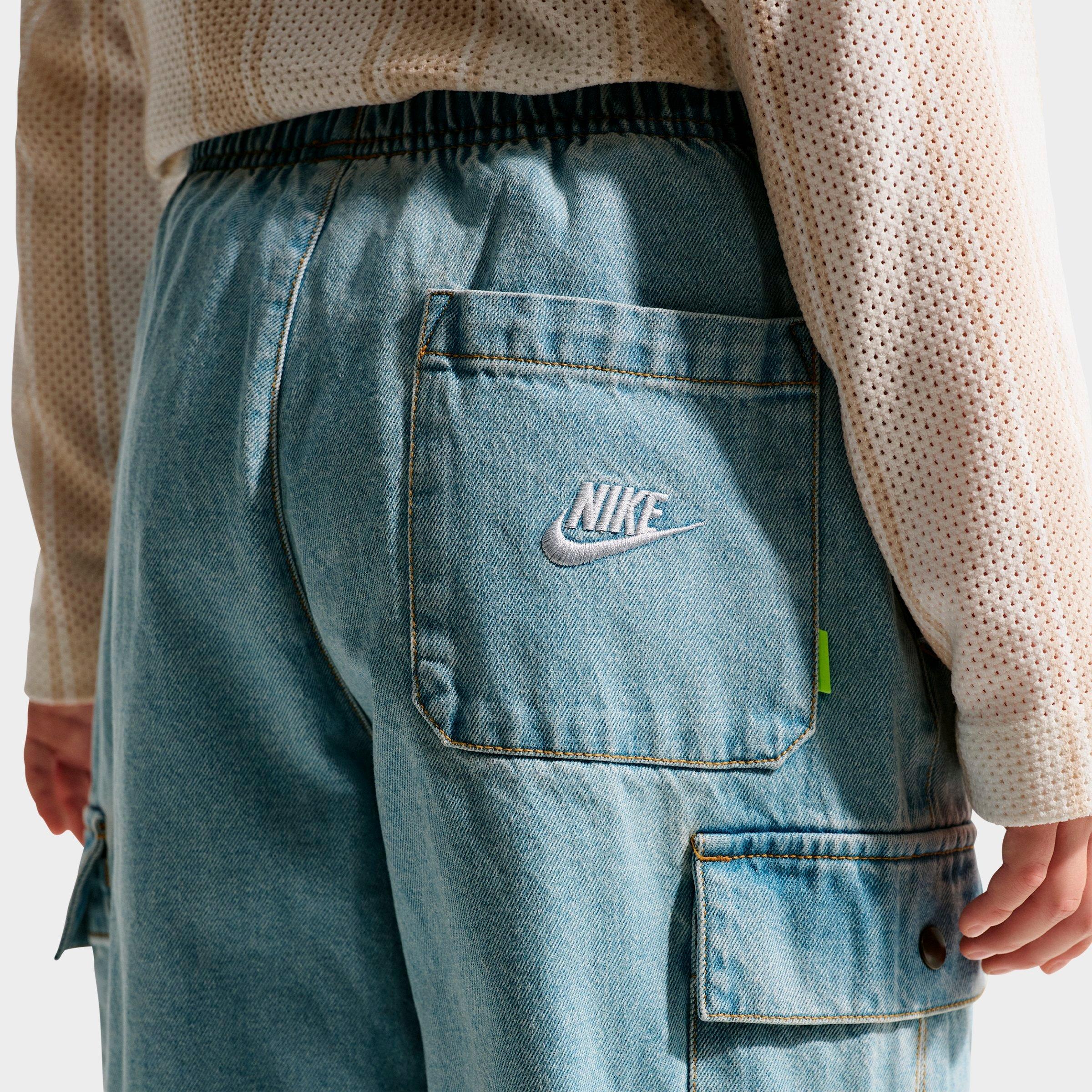 Big Kids' Nike Sportswear Collection Denim Cargo Pants