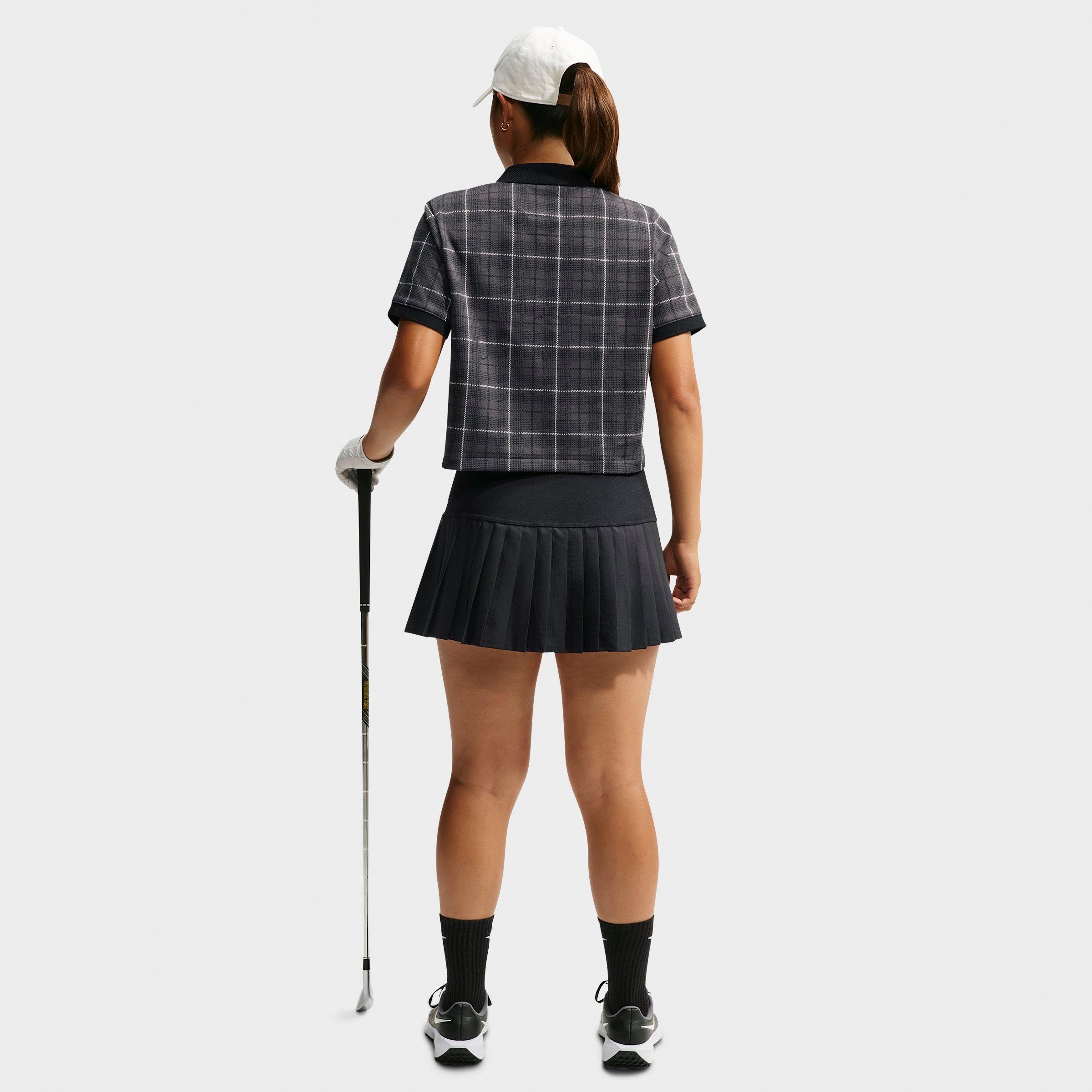 Women's Nike Fairway Fresh Dri-FIT Tartan Golf Polo