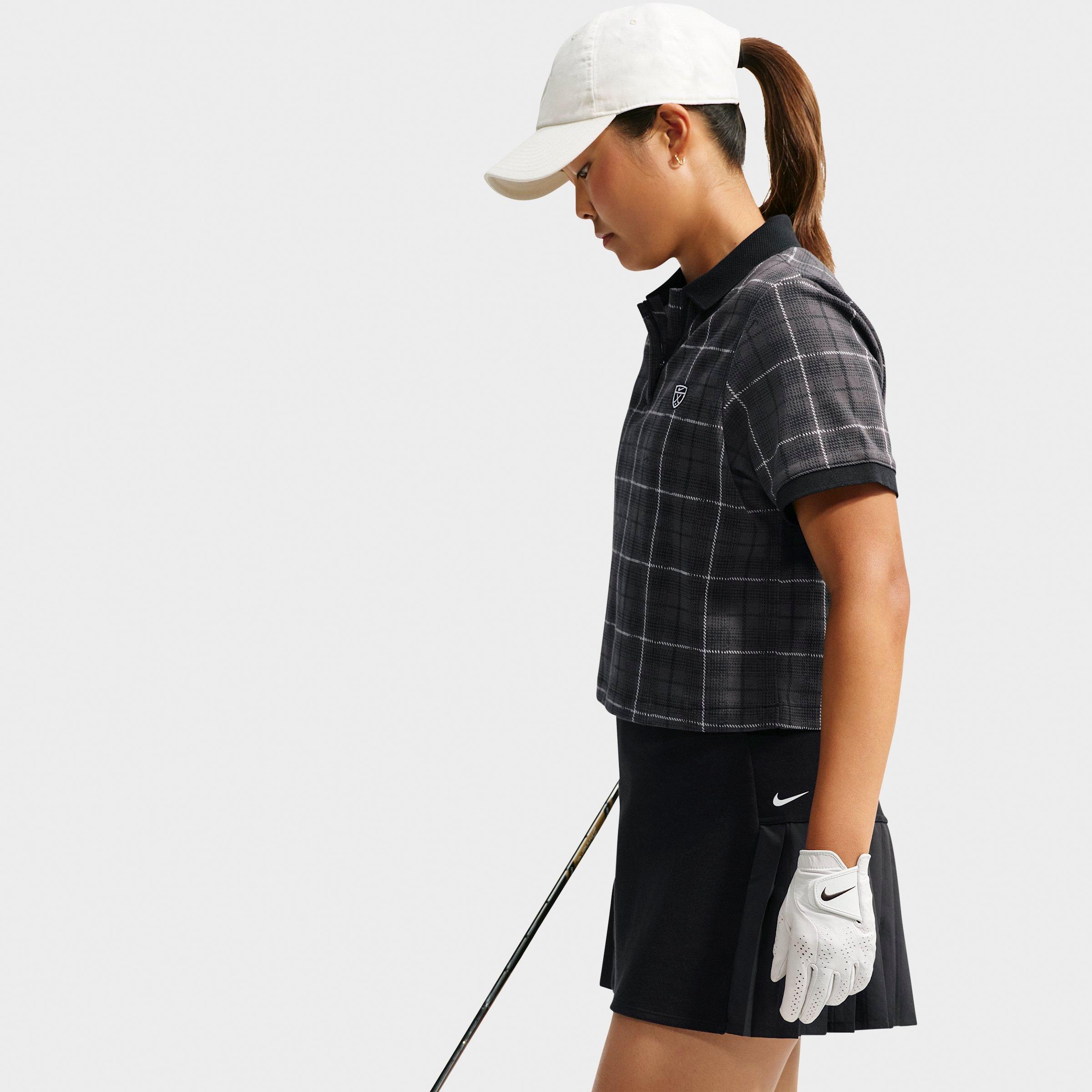 Women's Nike Fairway Fresh Dri-FIT Tartan Golf Polo