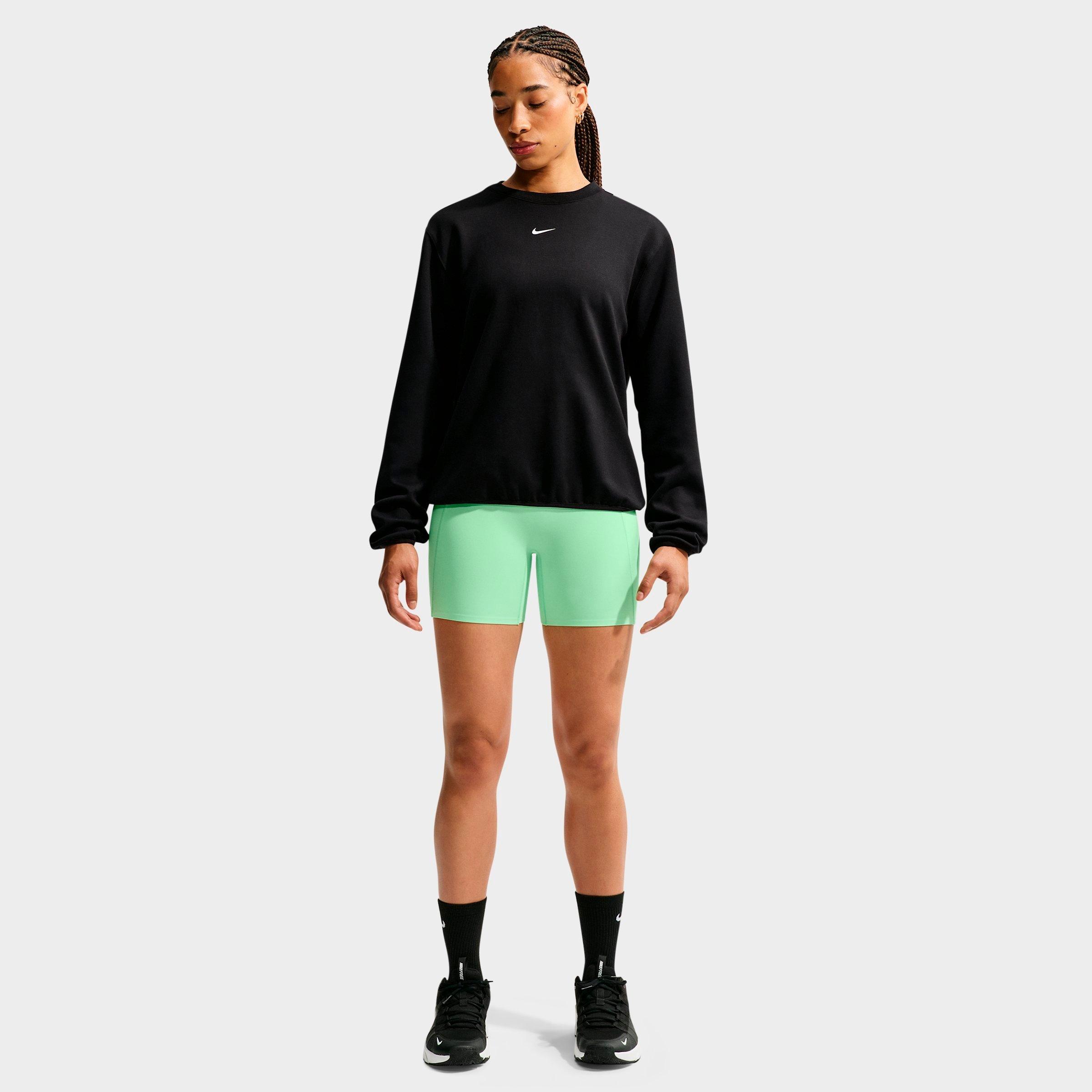 Women's Nike Studio Fleece Sport Dri-FIT Crewneck Sweatshirt