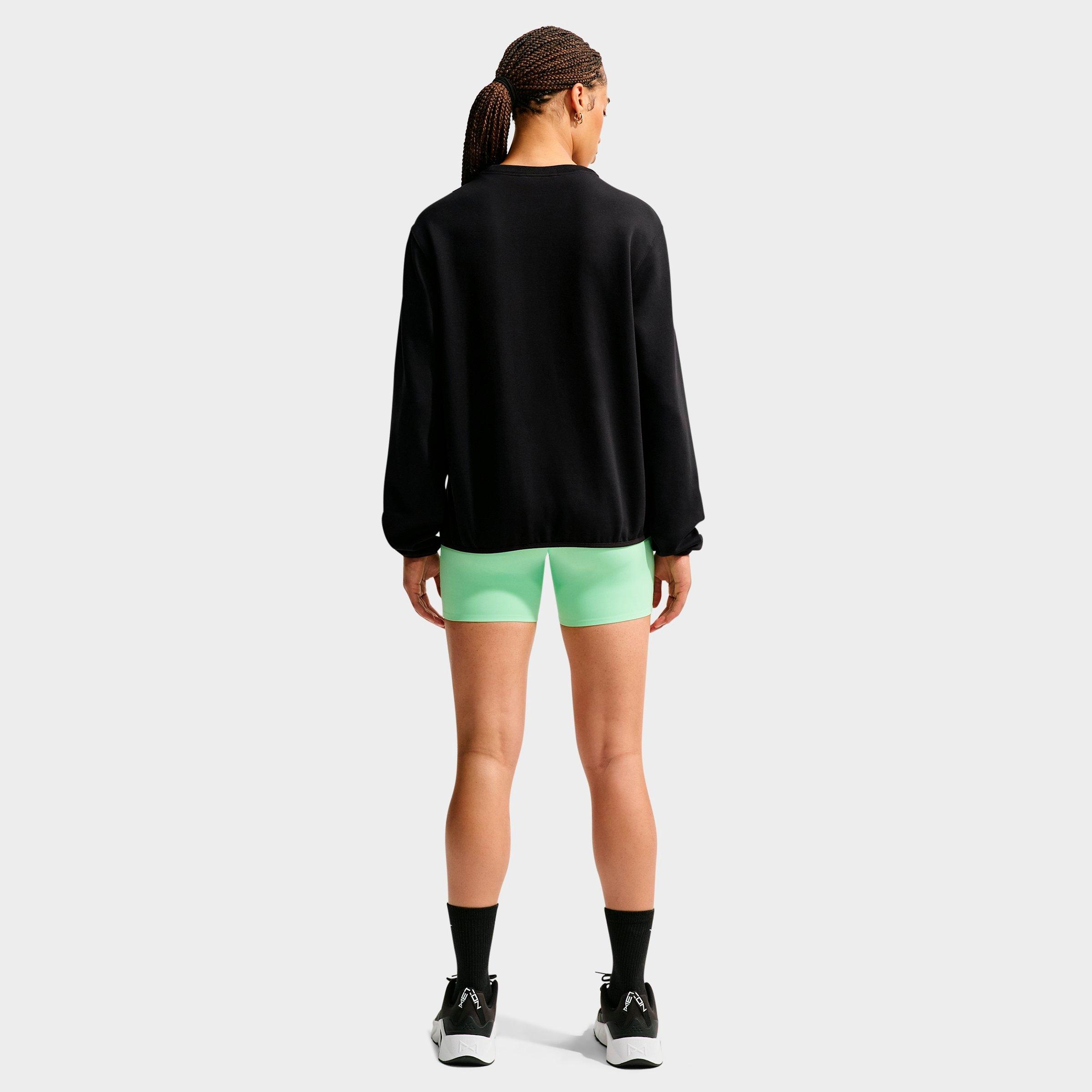 Women's Nike Studio Fleece Sport Dri-FIT Crewneck Sweatshirt