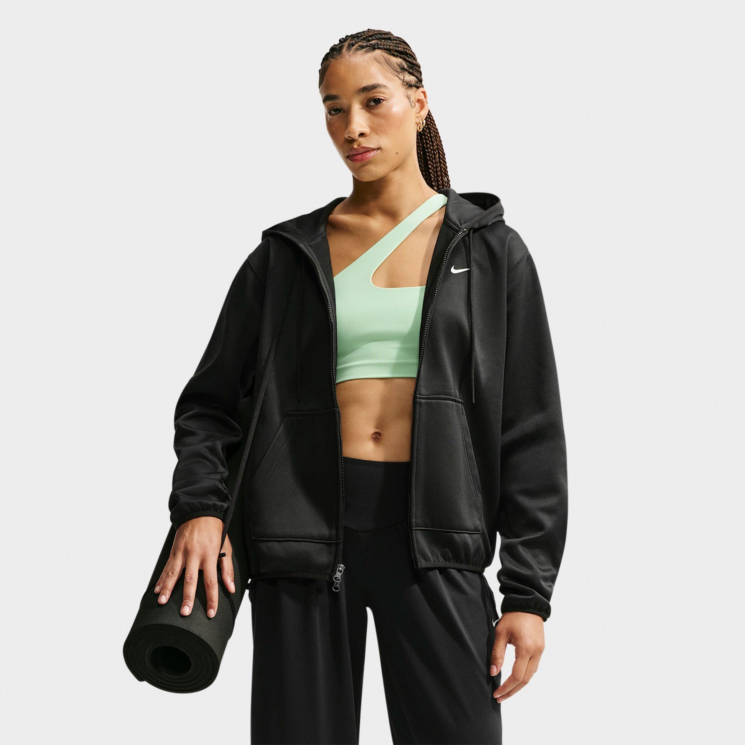 Women's Nike Studio Fleece Sport Therma-FIT Full-Zip Hoodie
