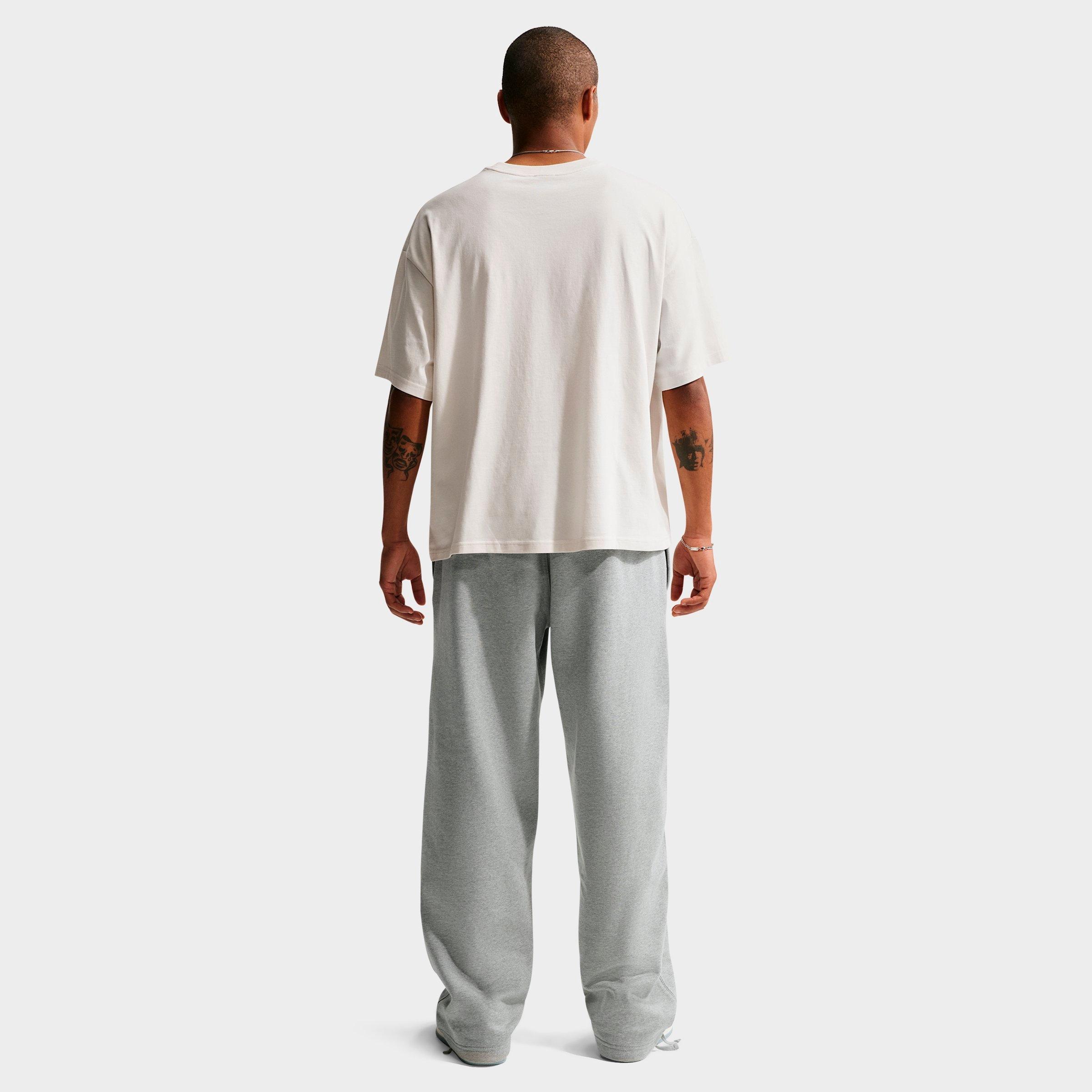 Men's Nike Solo Swoosh Fleece Open-Hem Pants