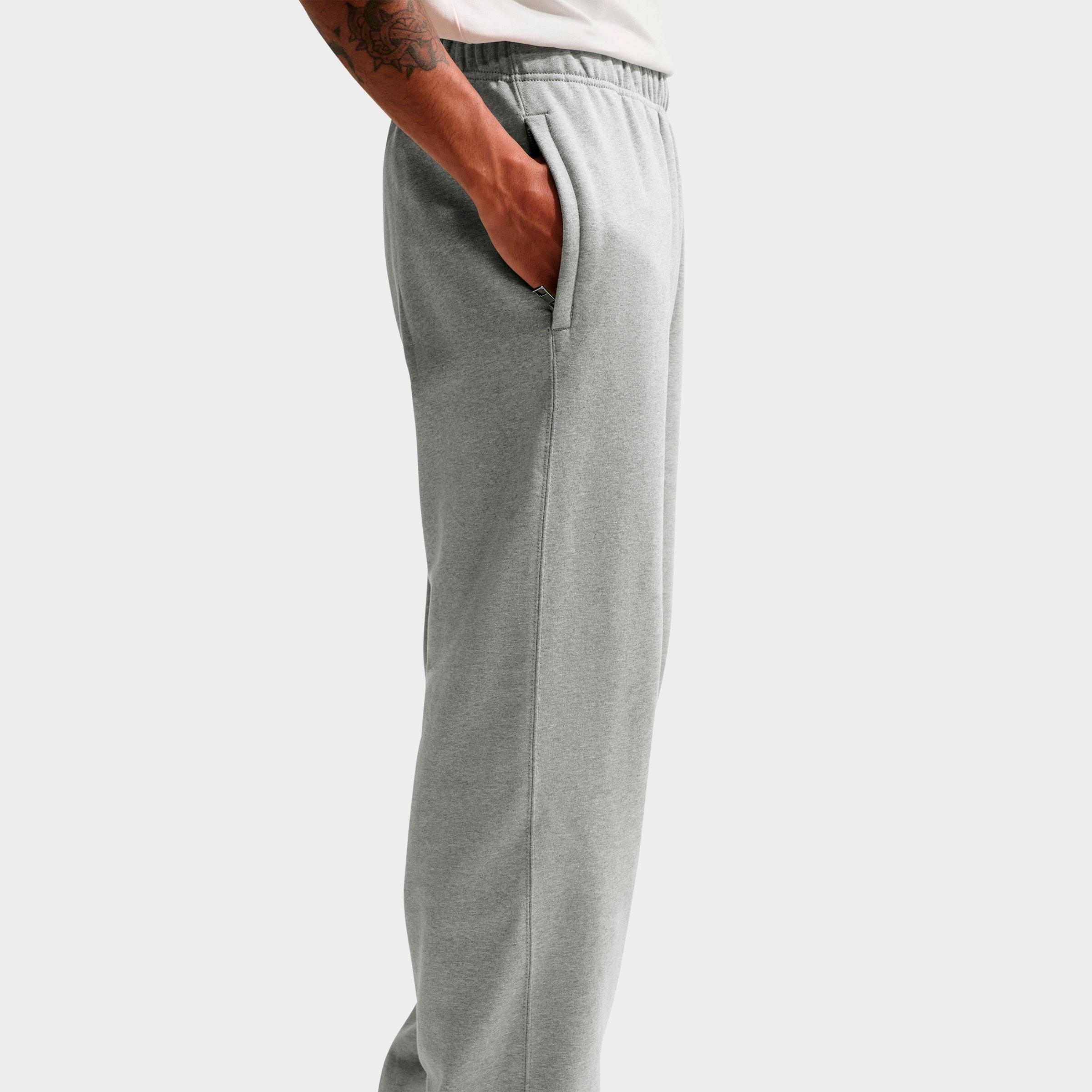 Men's Nike Solo Swoosh Fleece Open-Hem Pants
