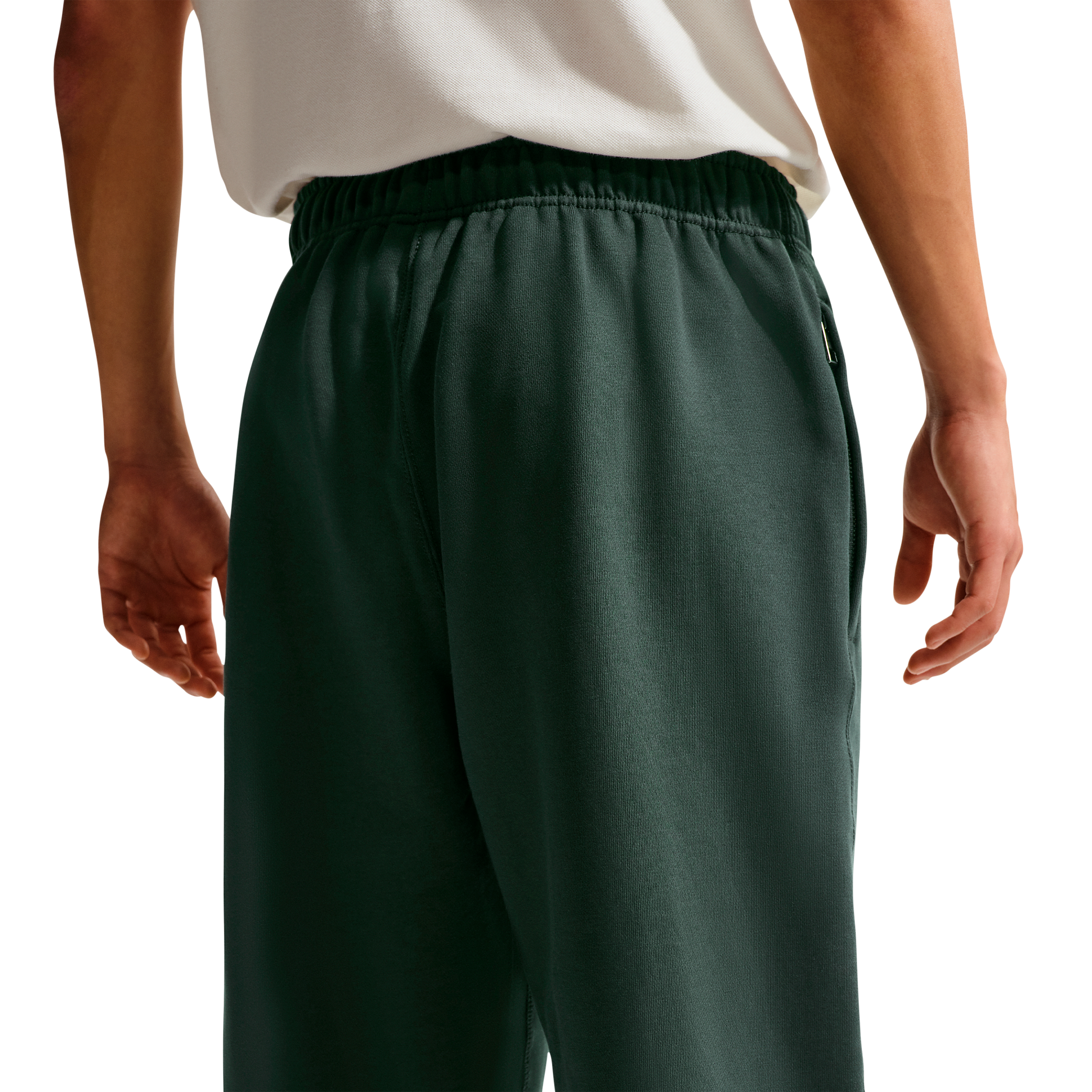 Men's Nike Solo Swoosh Fleece Open-Hem Pants