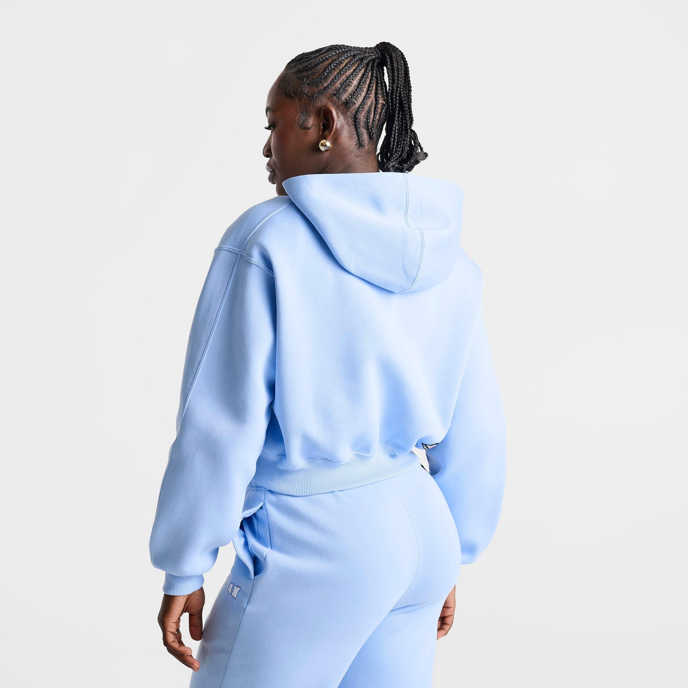 Women's Jordan Brooklyn Varsity Cropped Full-Zip Hoodie