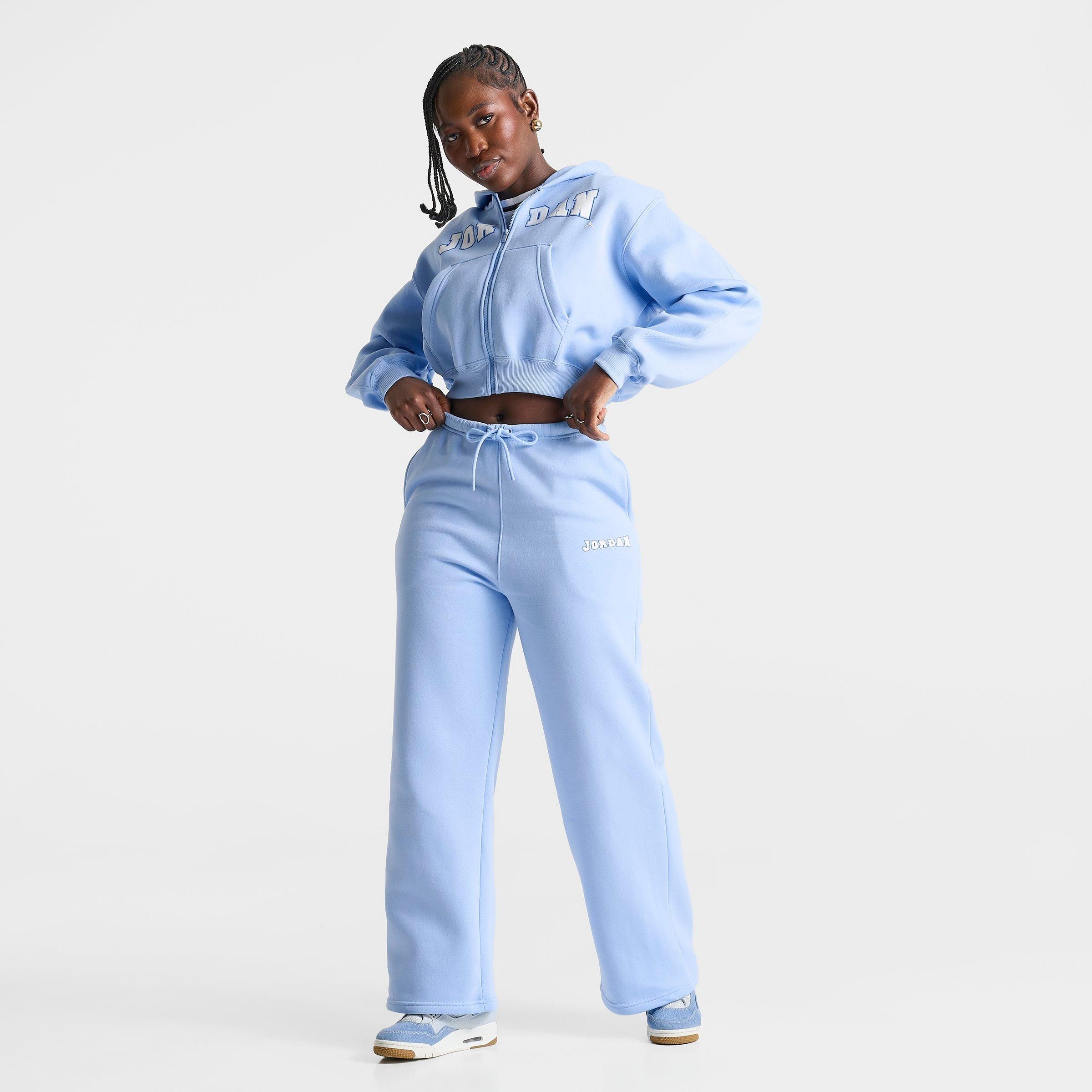 Women's Jordan Brooklyn Fleece Varsity Wide-Leg Sweatpants