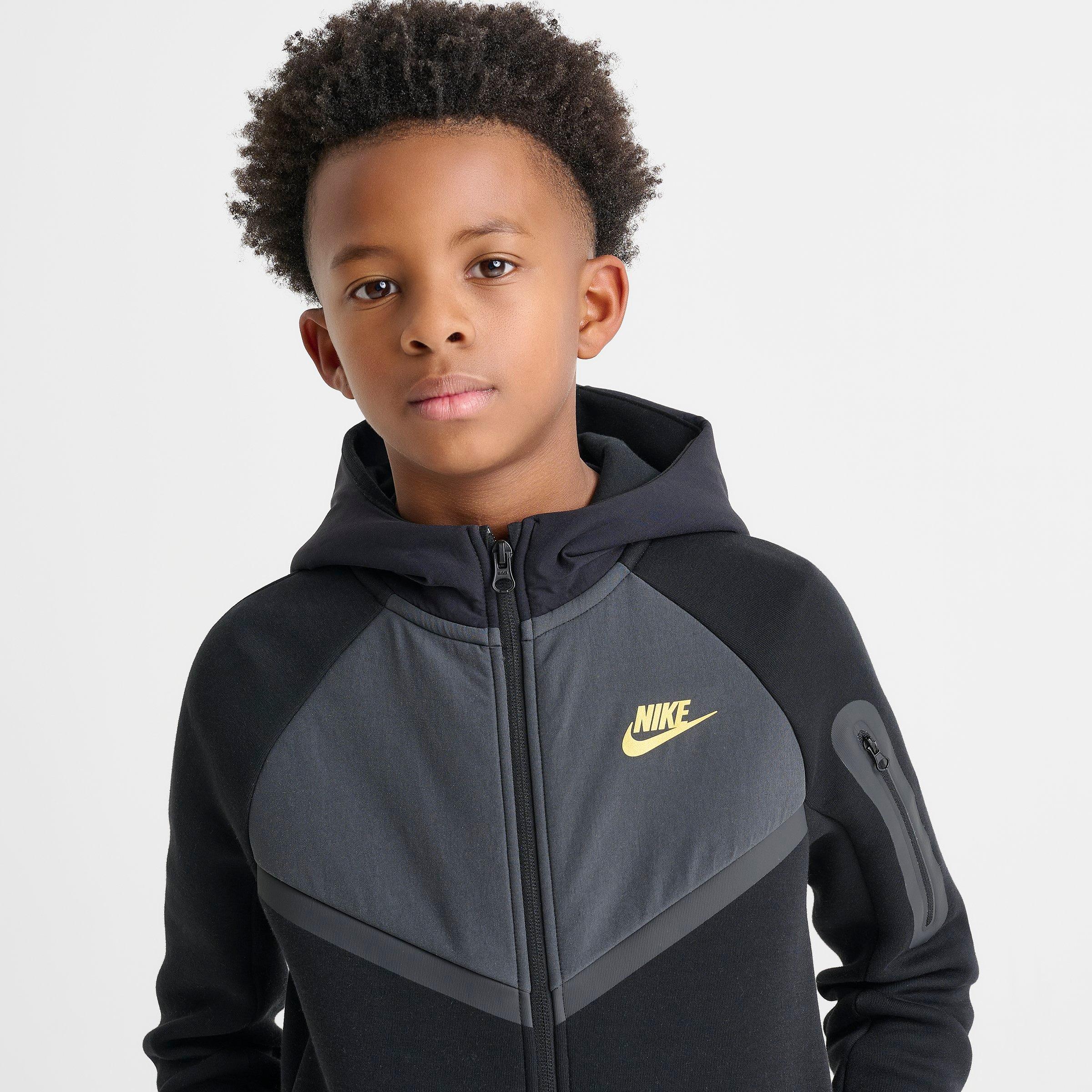 Boys' Big Kids' Nike Sportswear Tech Fleece Full-Zip Hoodie