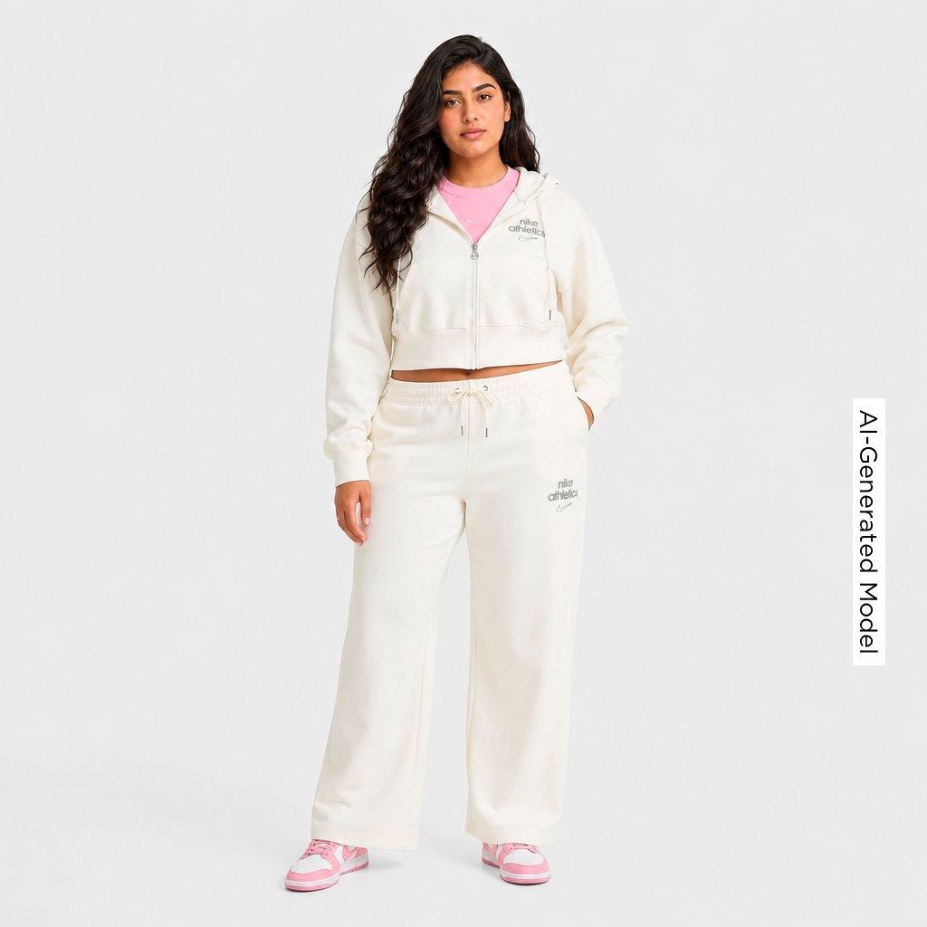 Women's Nike Sportswear Phoenix Fleece High-Waisted Wide-Leg Jogger Pants