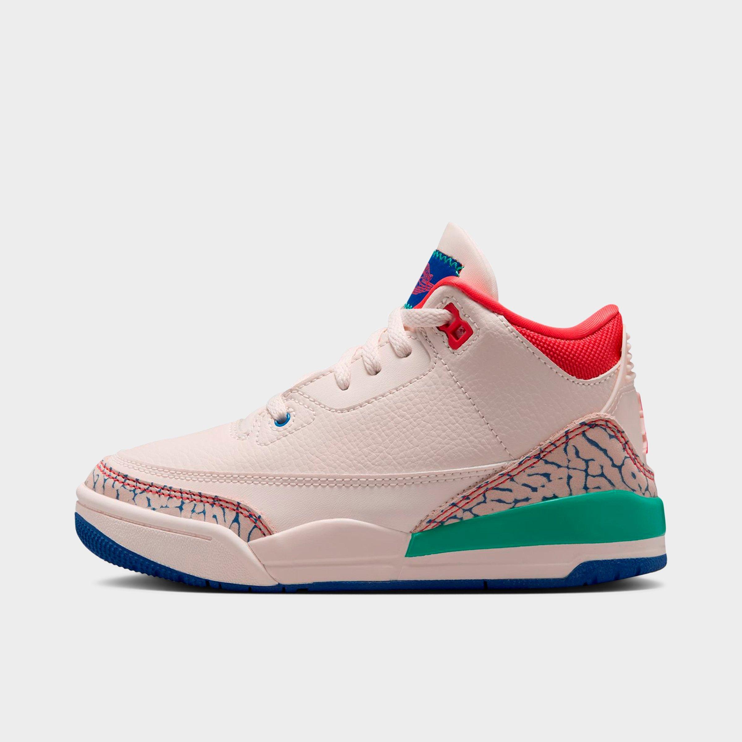 Little Kids' Air Jordan Retro 3 Basketball Shoes