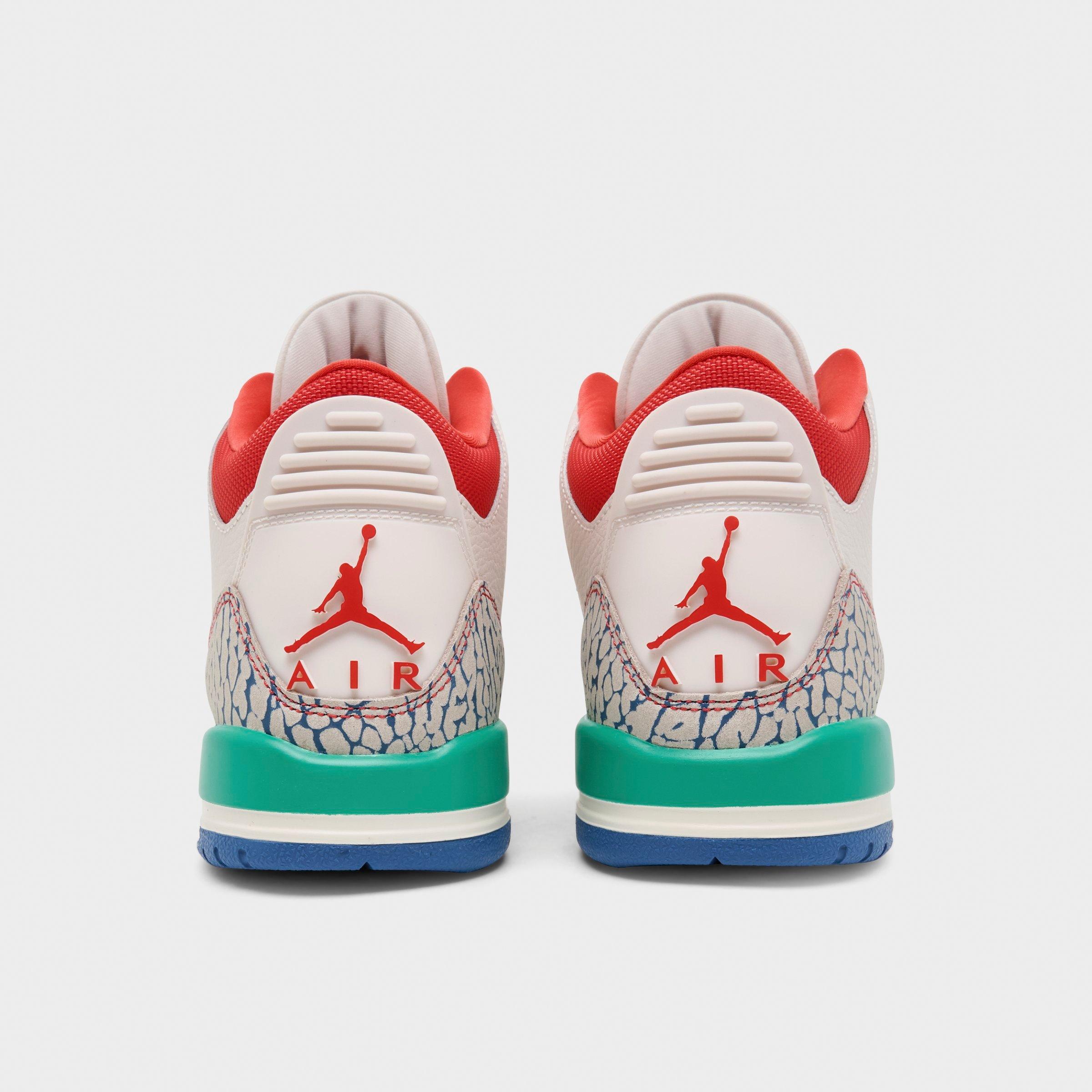 Big Kids' Air Jordan Retro 3 Basketball Shoes