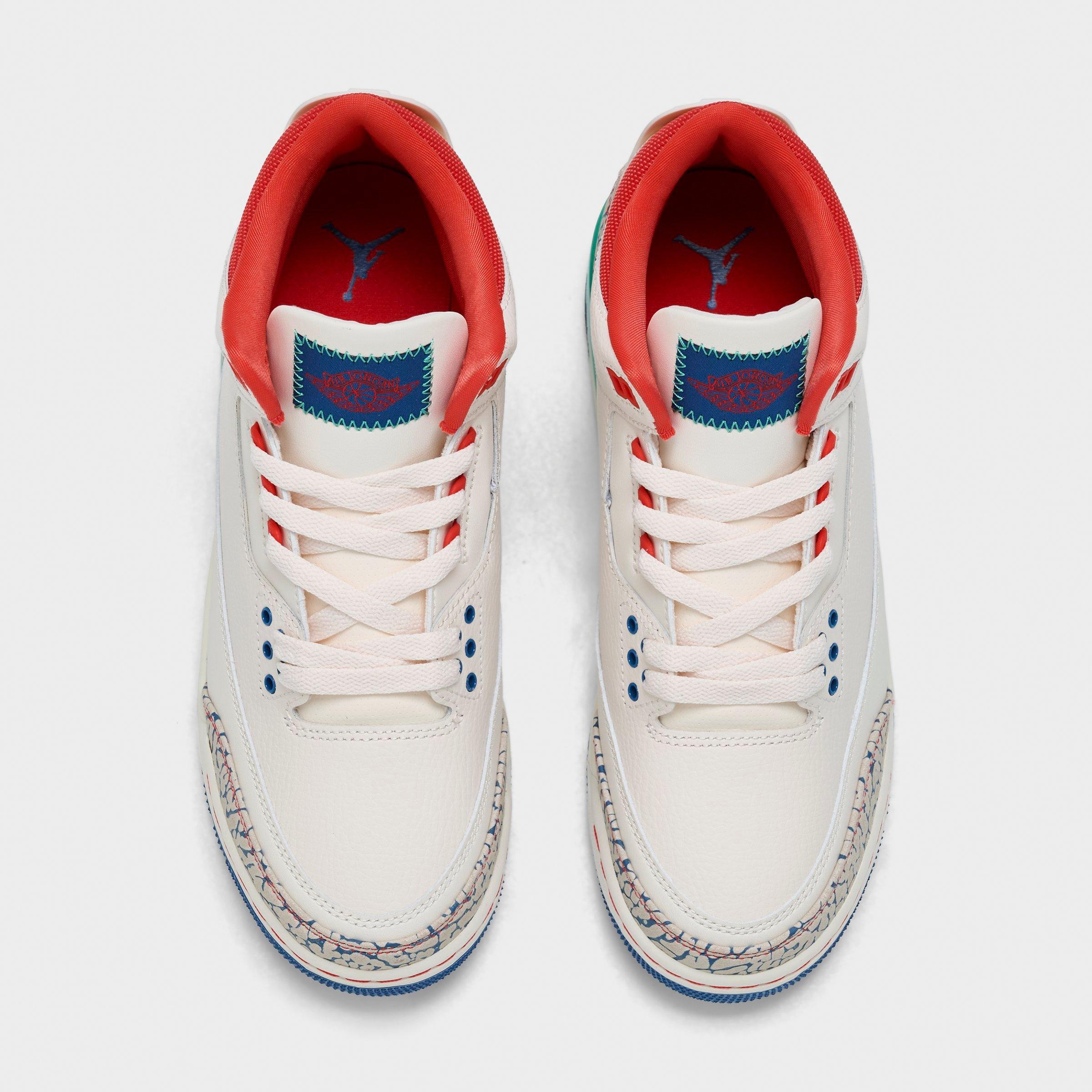 Big Kids' Air Jordan Retro 3 Basketball Shoes