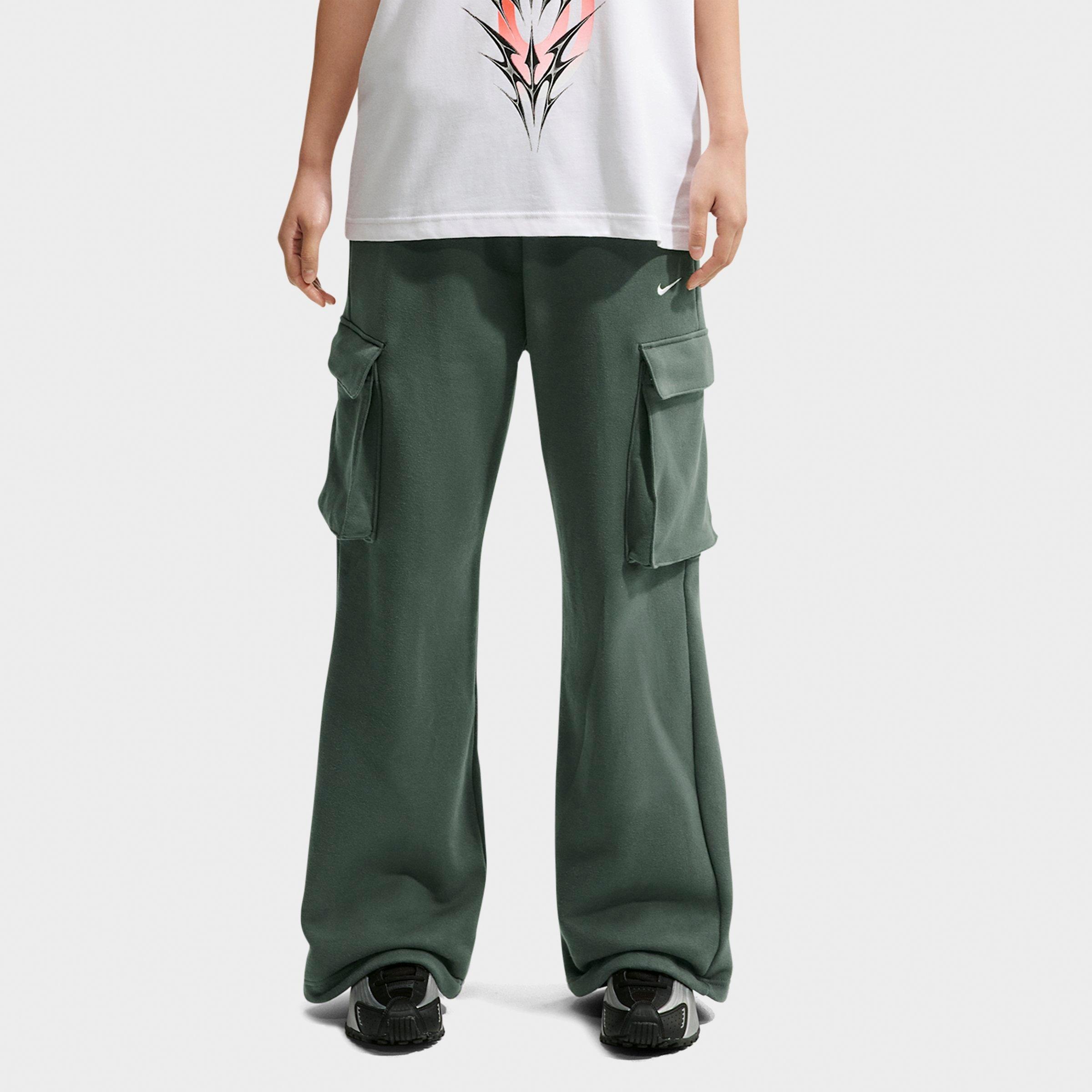 Women's Nike Studio Fleece Medium-Weight High-Rise Oversized Cargo Pants