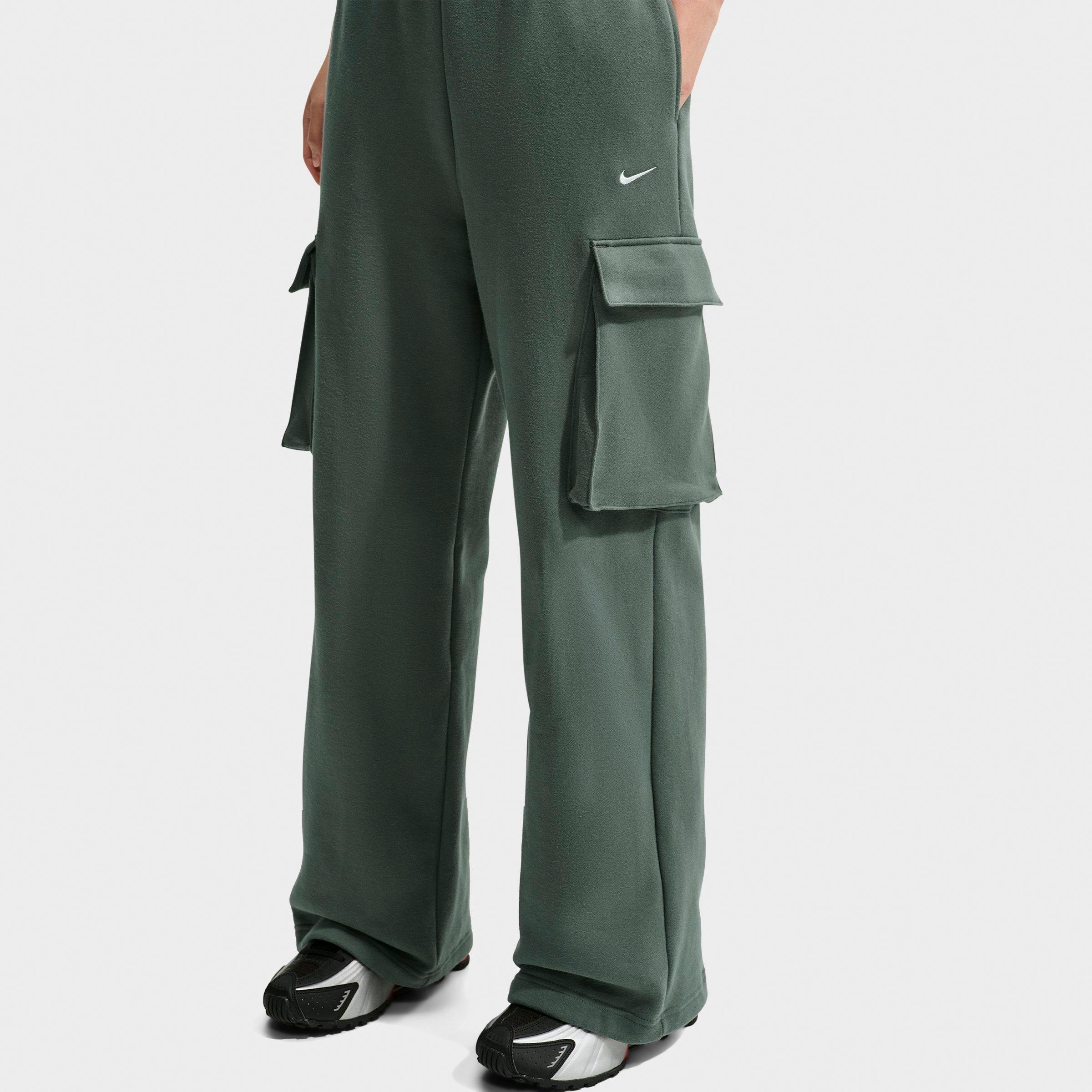 Women's Nike Studio Fleece Medium-Weight High-Rise Oversized Cargo Pants