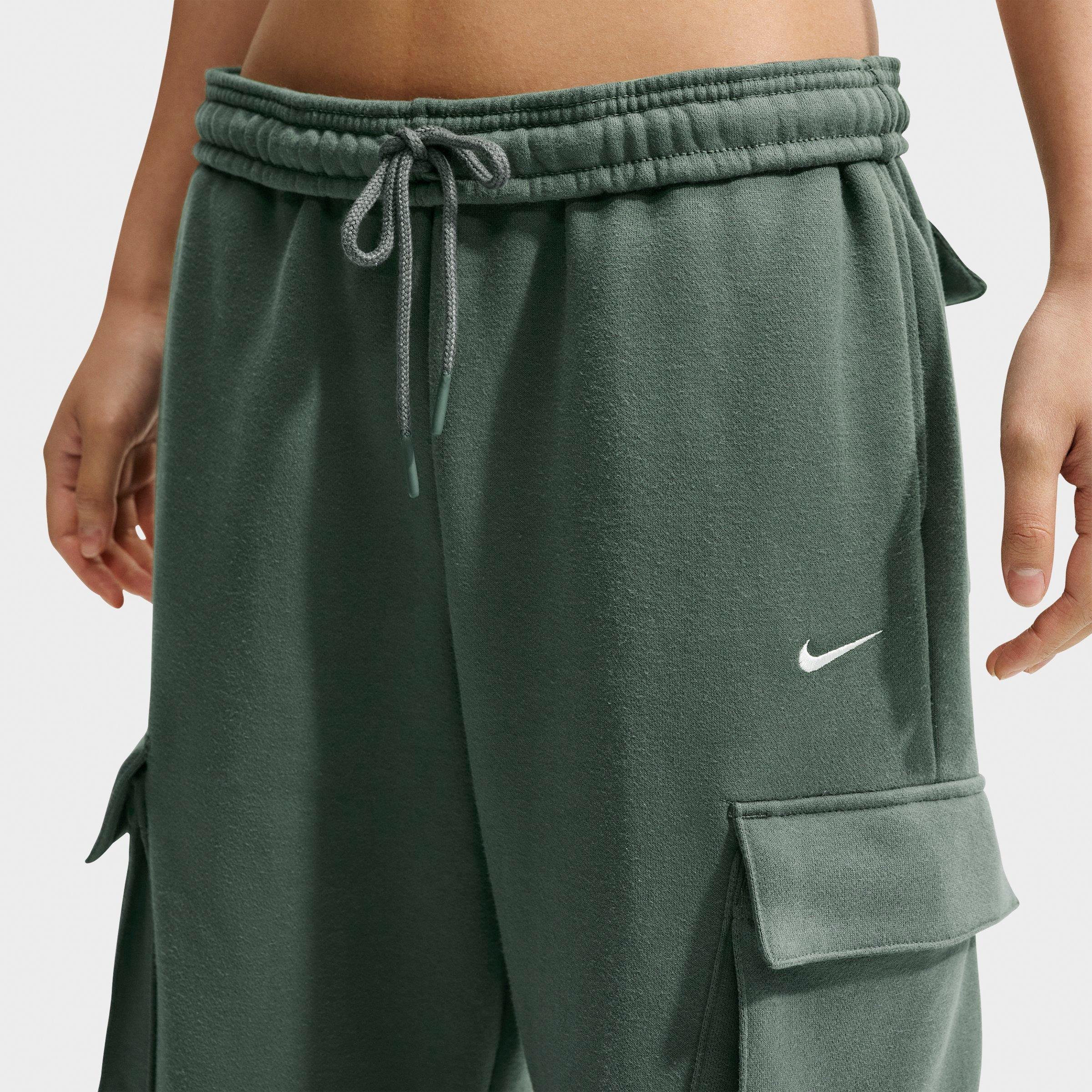 Women's Nike Studio Fleece Medium-Weight High-Rise Oversized Cargo Pants