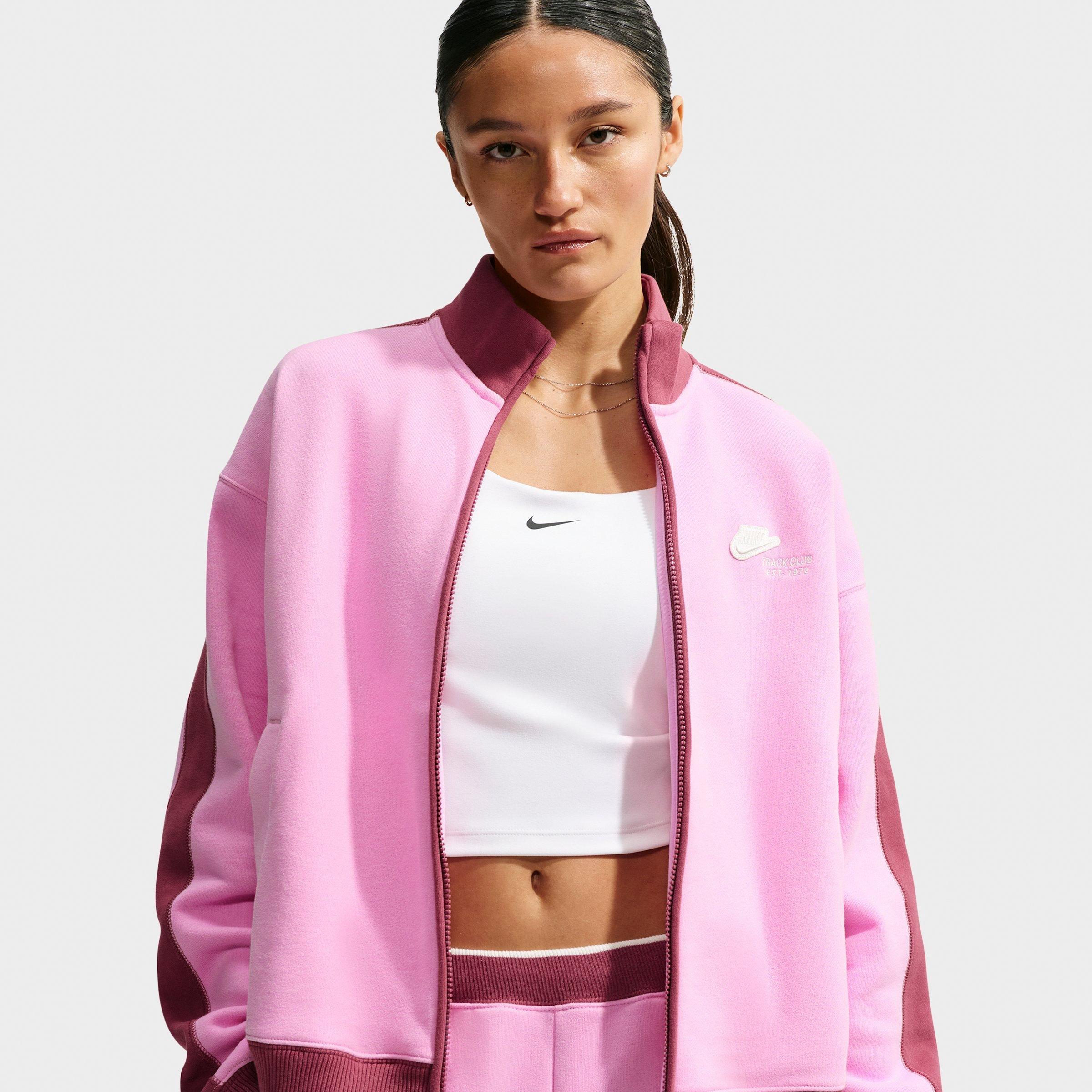Women's Nike Studio Fleece Medium-Weight "Nike Run Club" Track Jacket