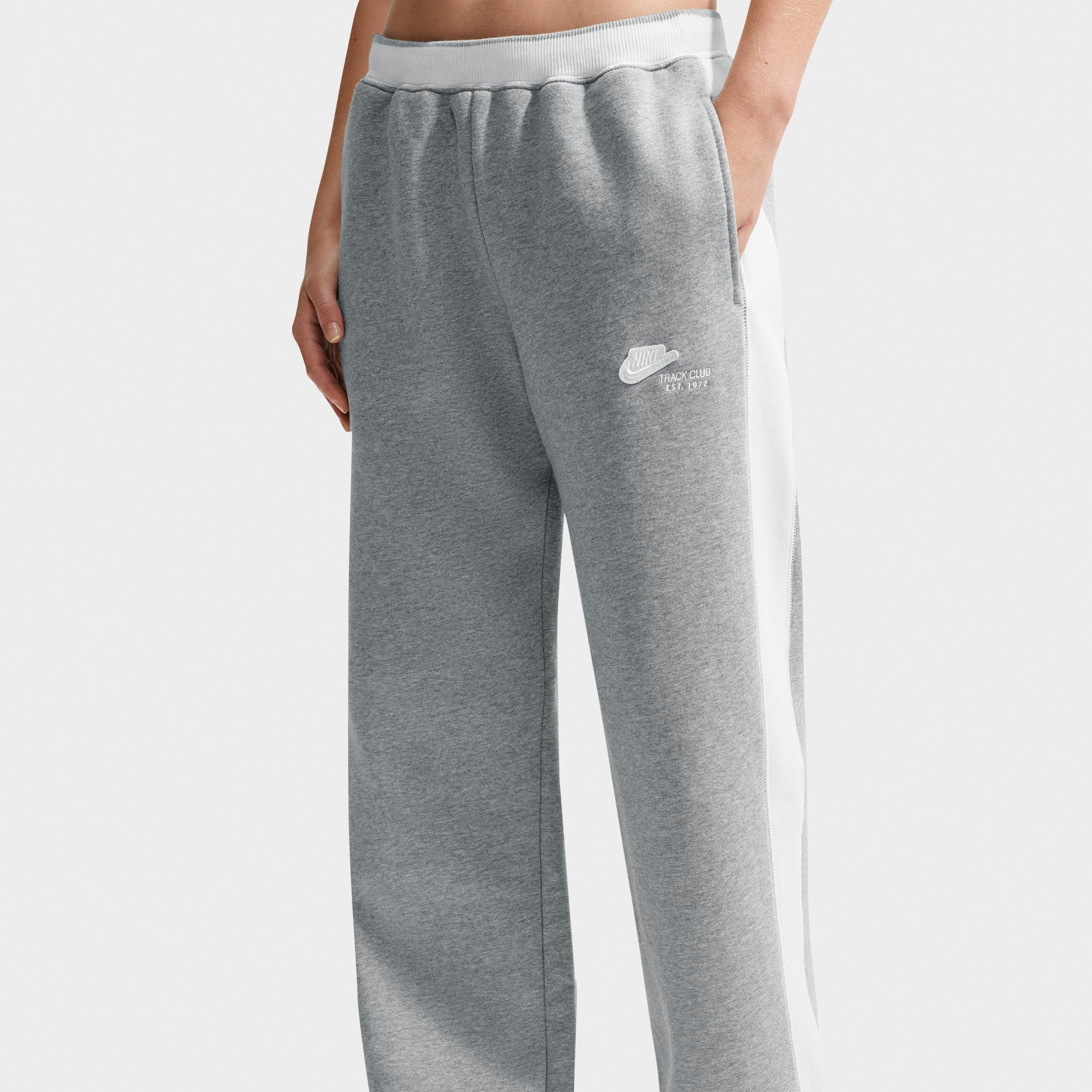 Women's Nike Studio Fleece Medium-Weight "Nike Run Club" Mid-Rise Track Pants