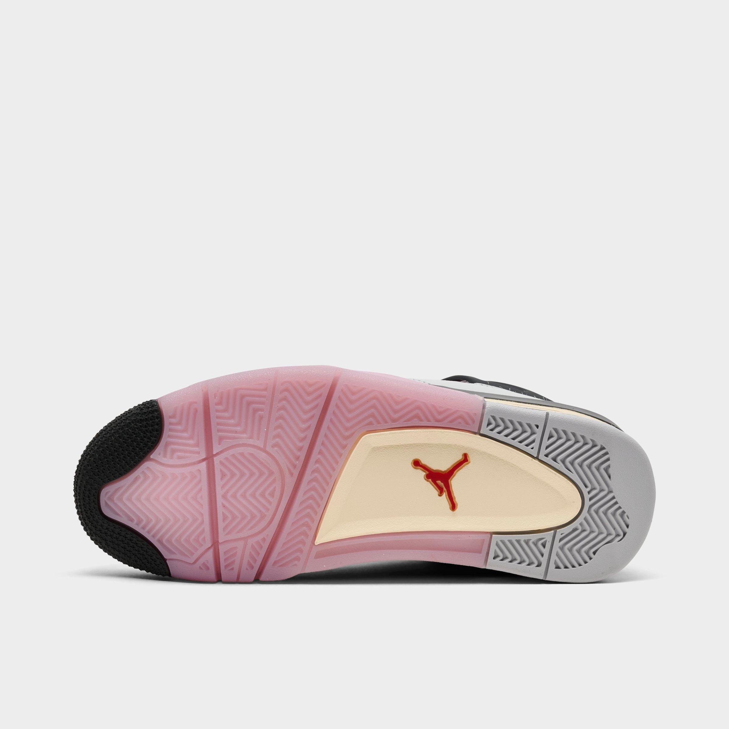 Big Kids' Air Jordan Retro 4 Basketball Shoes