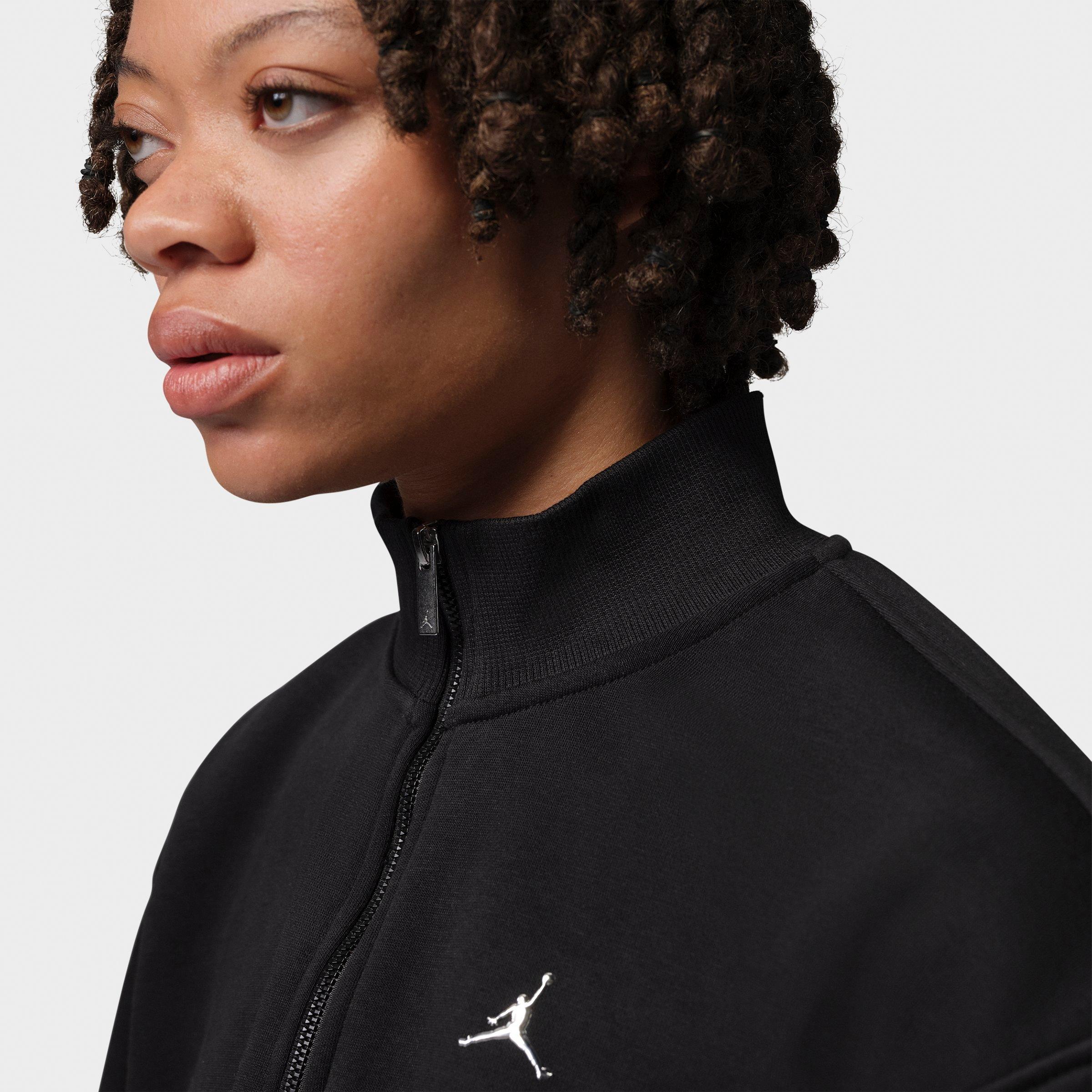 Women's Jordan Brooklyn Quarter-Zip Cropped Top