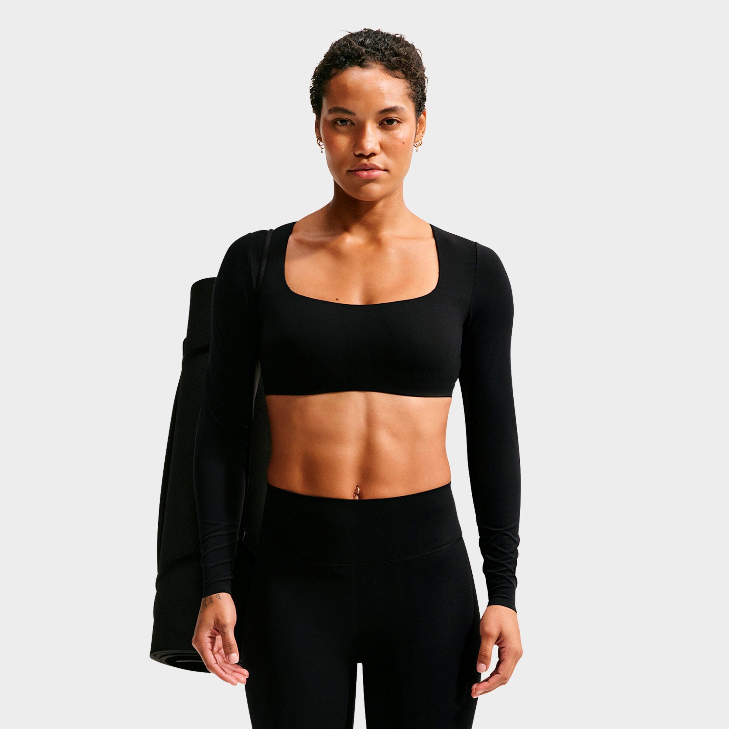 Women's Nike Zenvy Light-Support Padded Long-Sleeve Sports Bra
