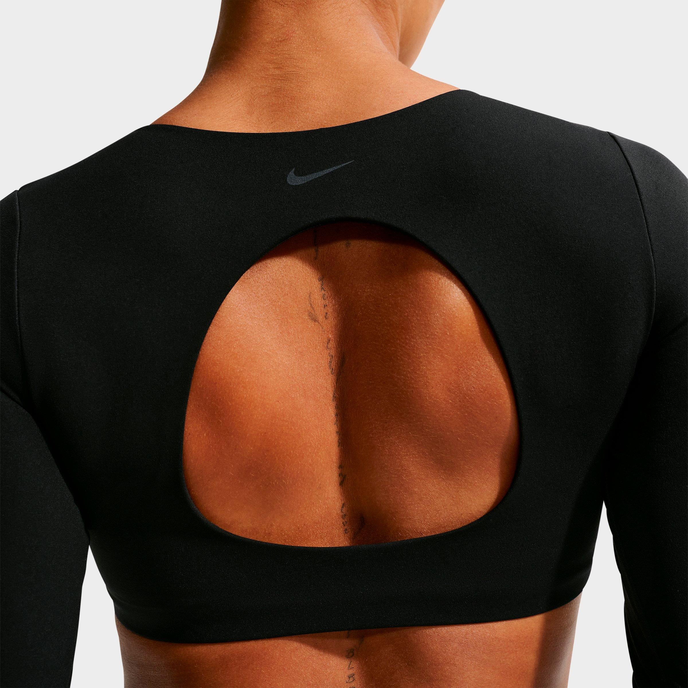 Women's Nike Zenvy Light-Support Padded Long-Sleeve Sports Bra