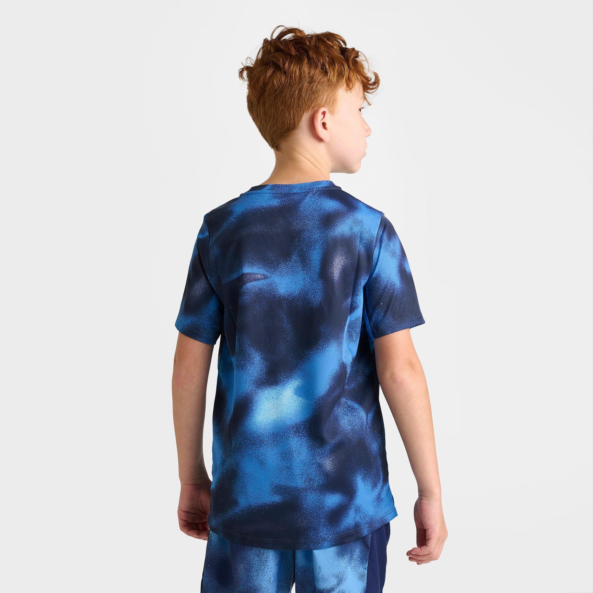Big Kids' Nike Miler Dri-FIT Printed Training T-Shirt