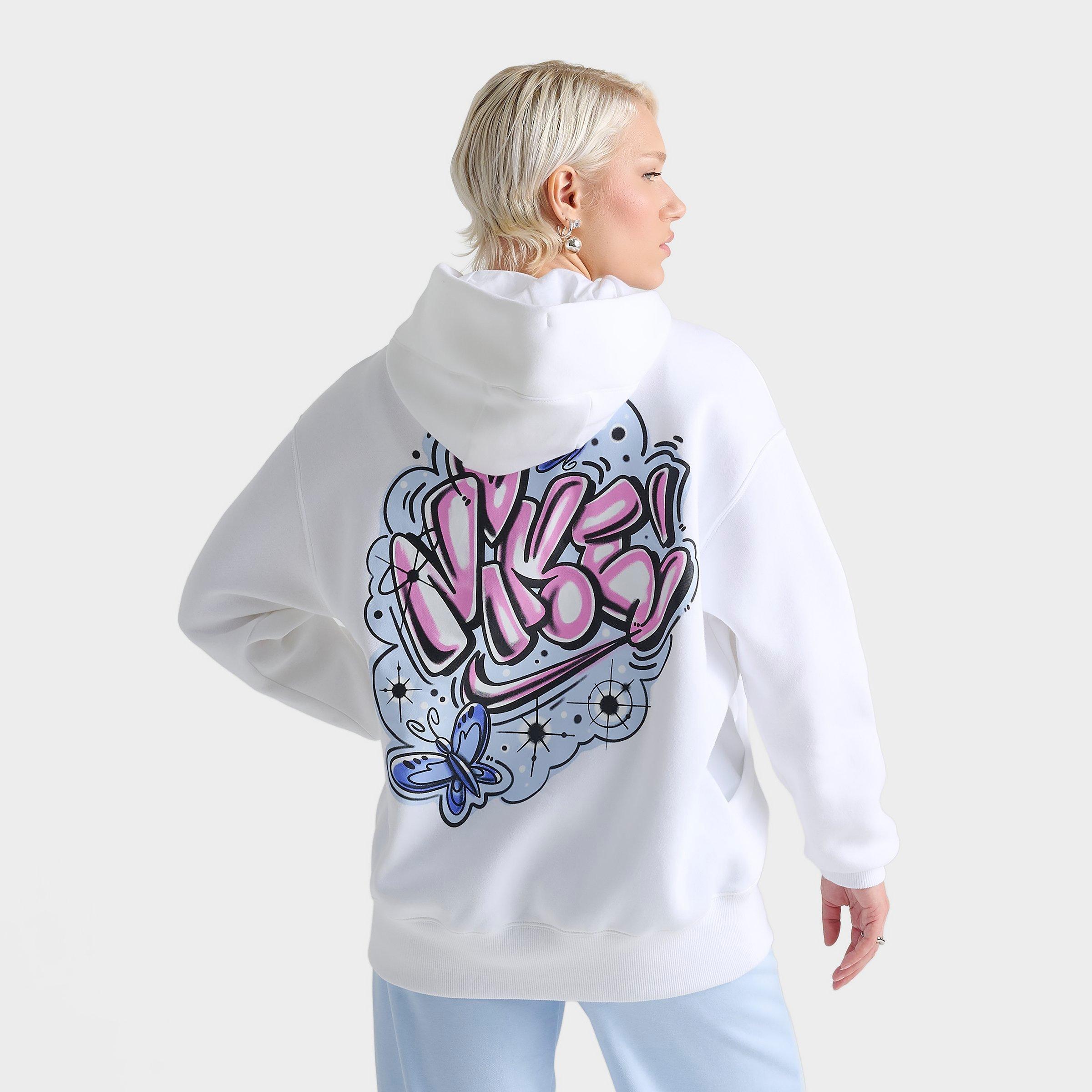 Women's Nike Sportswear Phoenix Fleece Airbrushed Oversized Pullover Hoodie