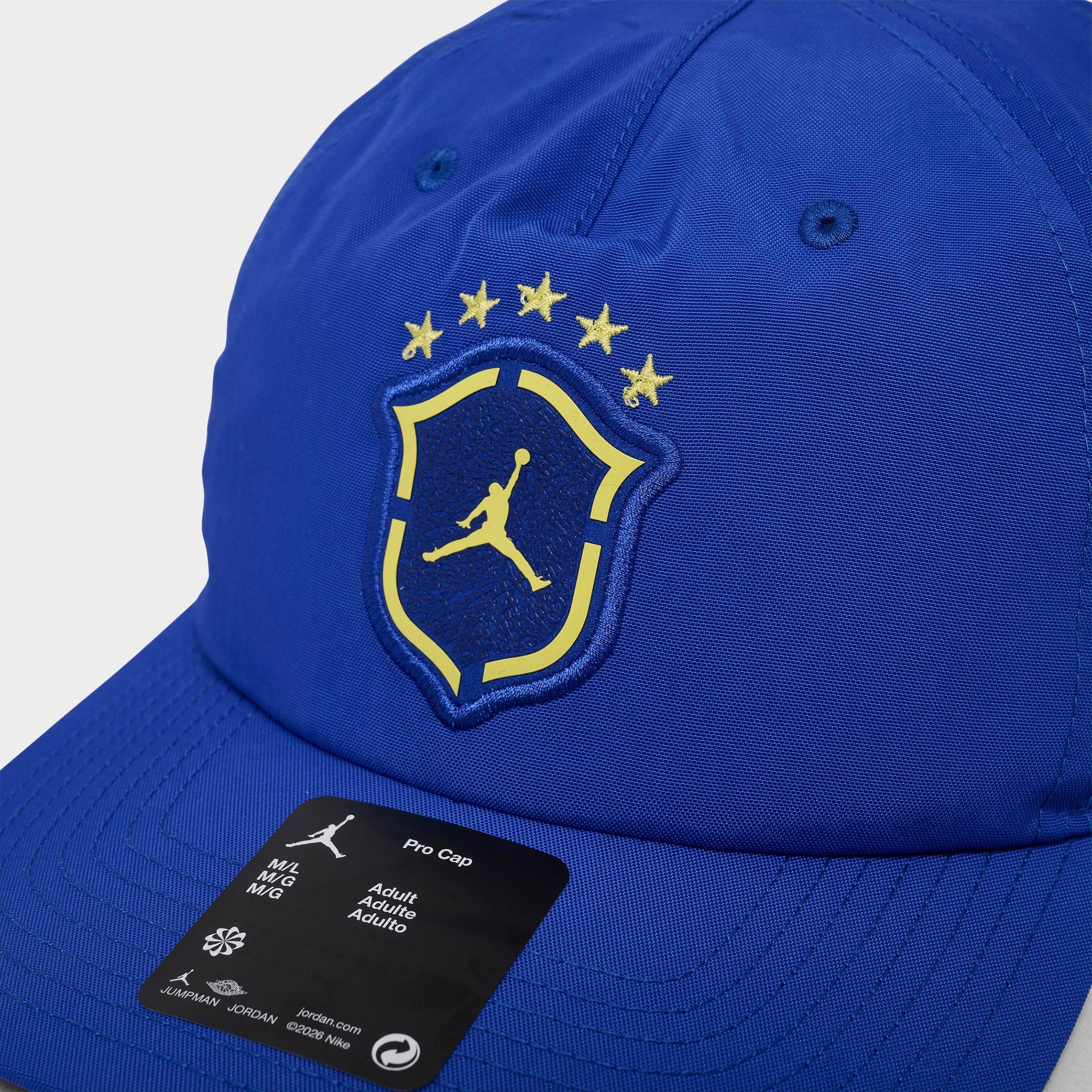 Jordan Pro Brazil Unstructured Flat Bill Bungee Hat