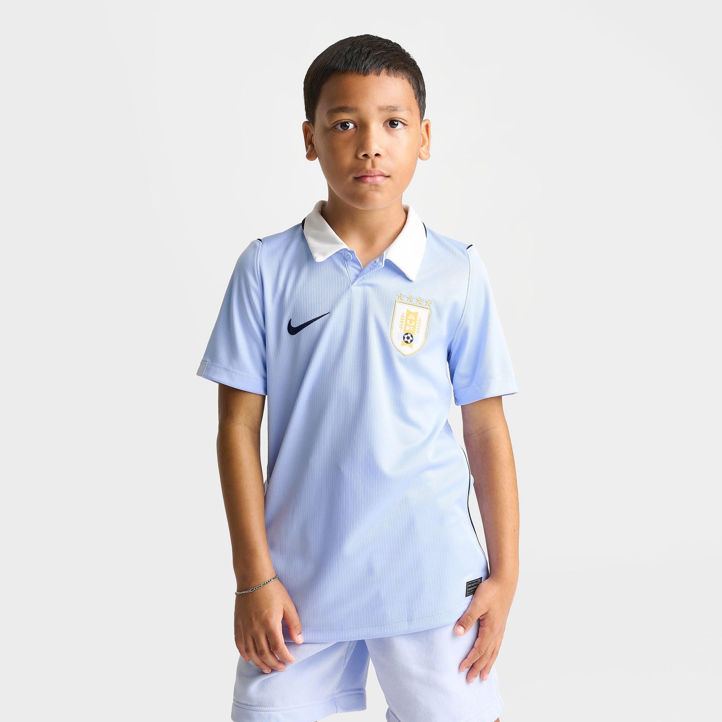 Big Kids' Nike Uruguay 26 Stadium Home Dri-FIT Replica Soccer Jersey